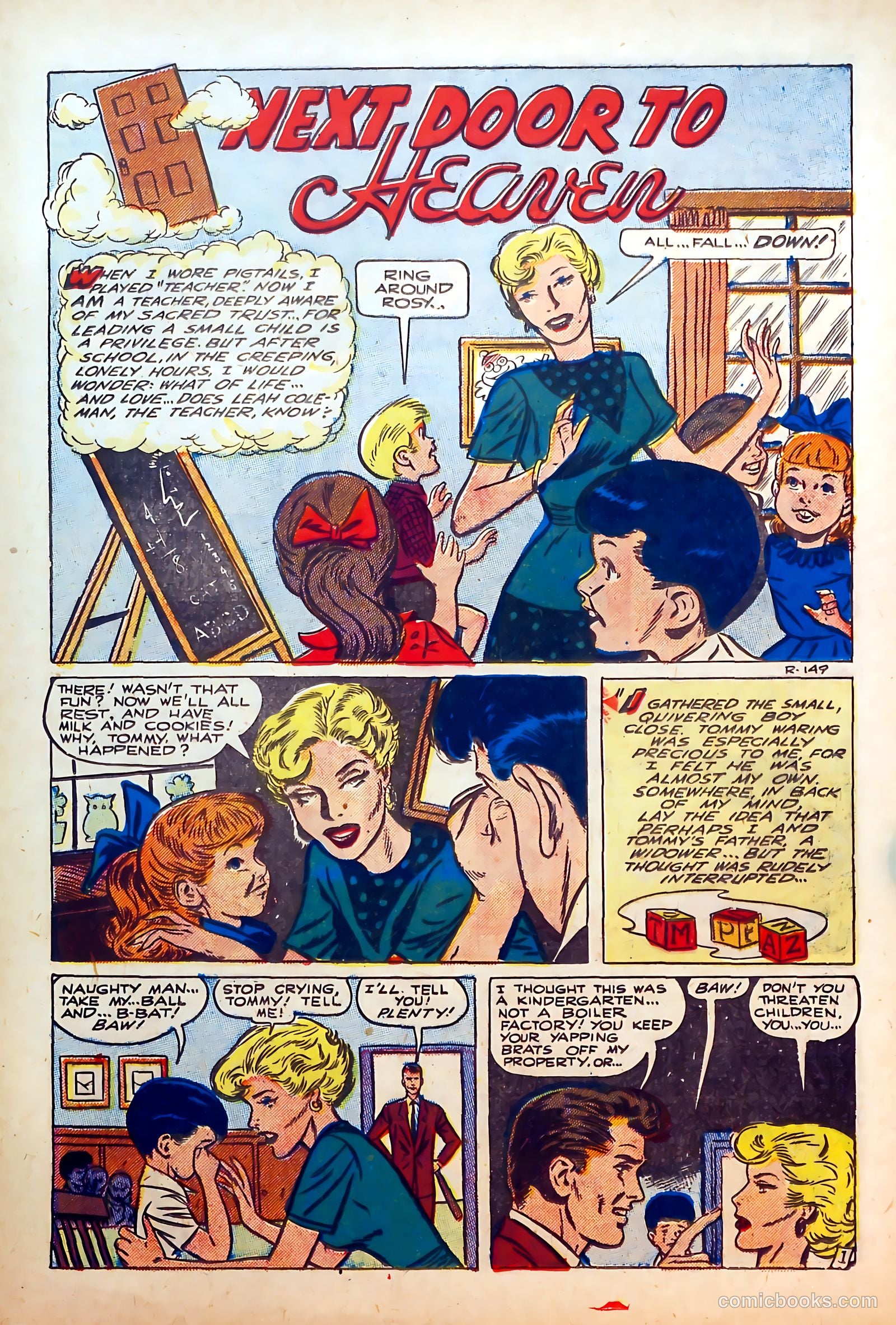 Thrilling Romances #8 (1950) — page 17 of 36