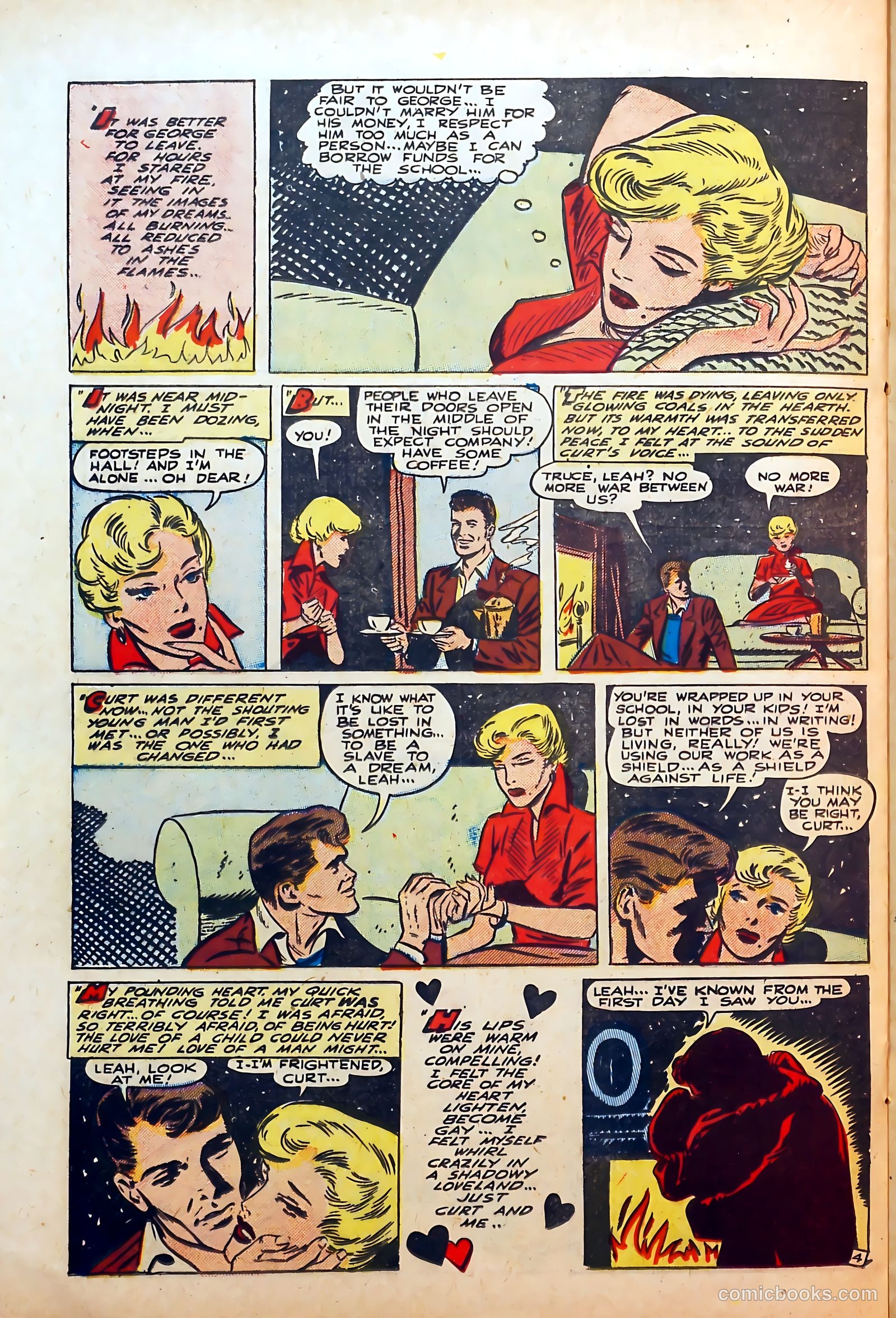 Thrilling Romances #8 (1950) — page 20 of 36