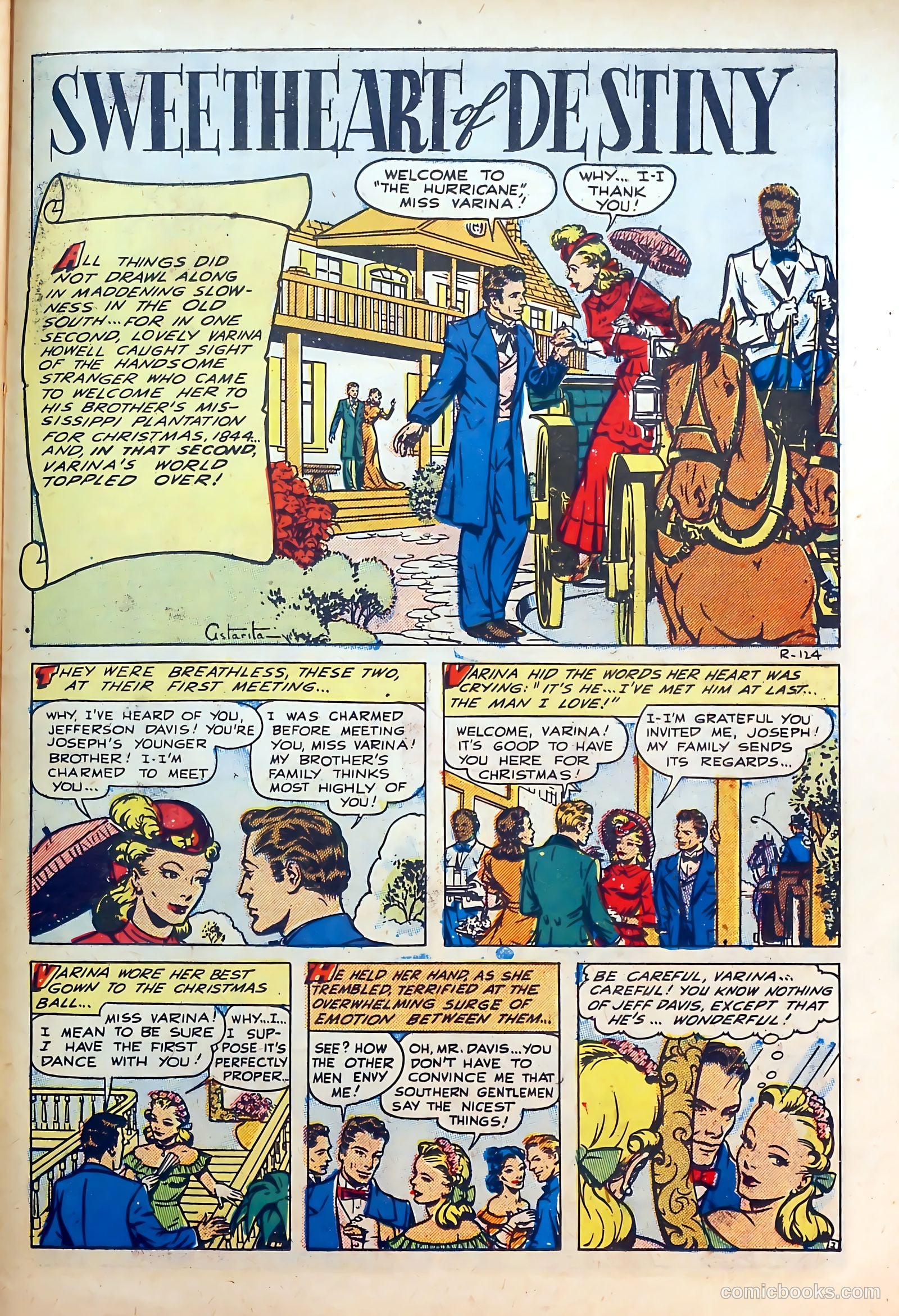 Thrilling Romances #8 (1950) — page 23 of 36