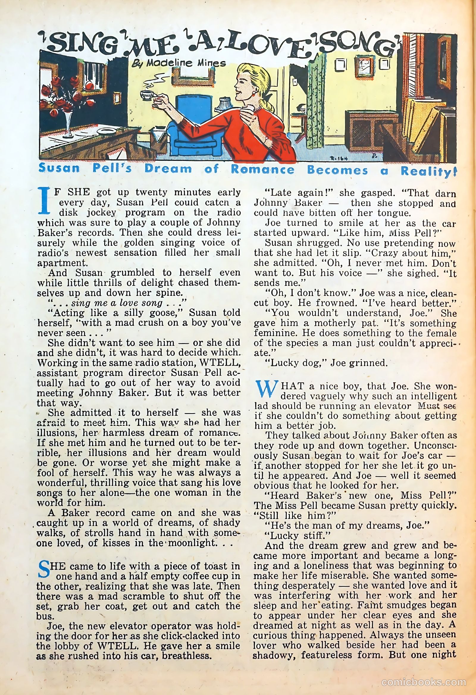 Thrilling Romances #8 (1950) — page 26 of 36