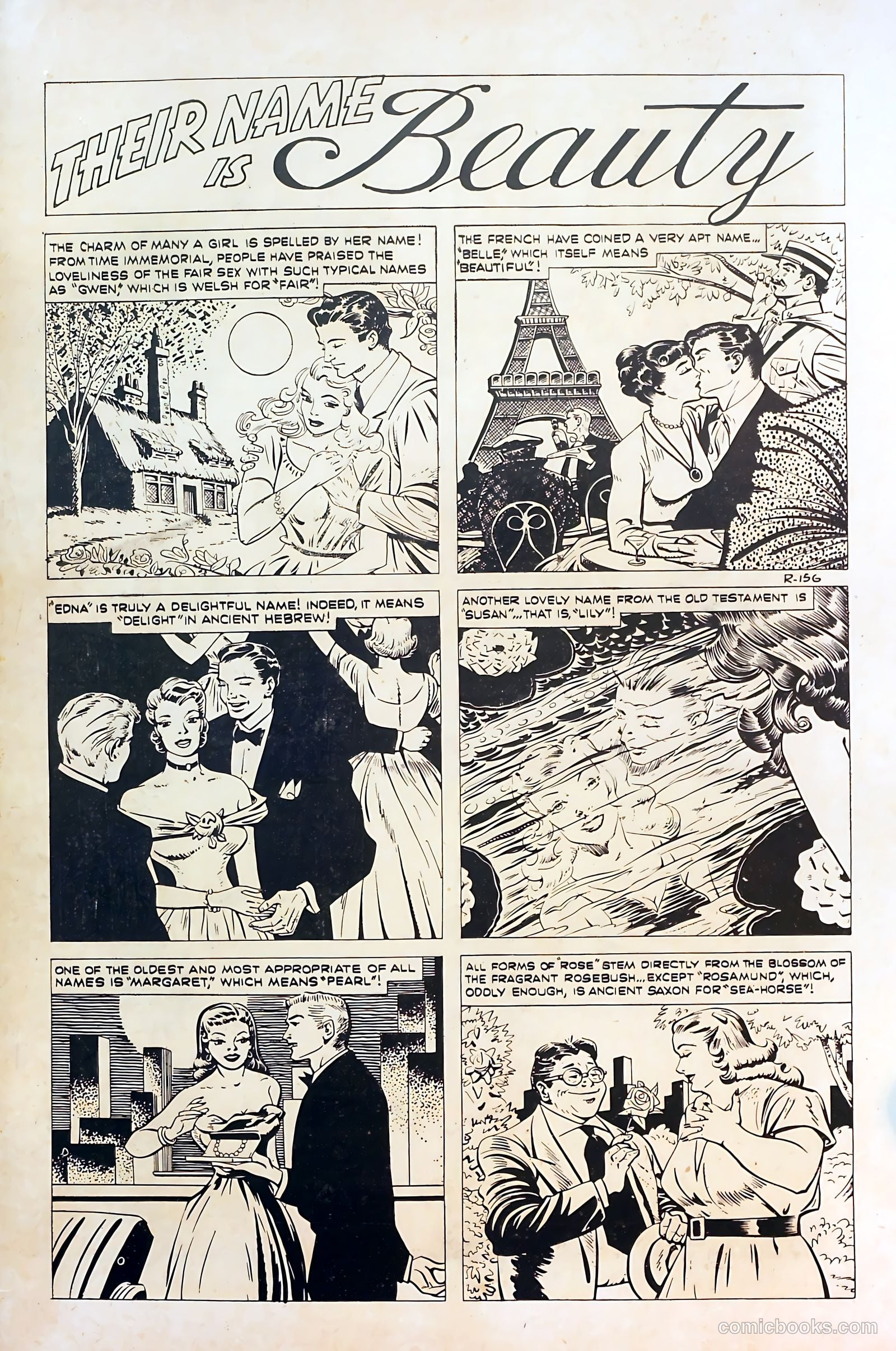 Thrilling Romances #8 (1950) — page 35 of 36
