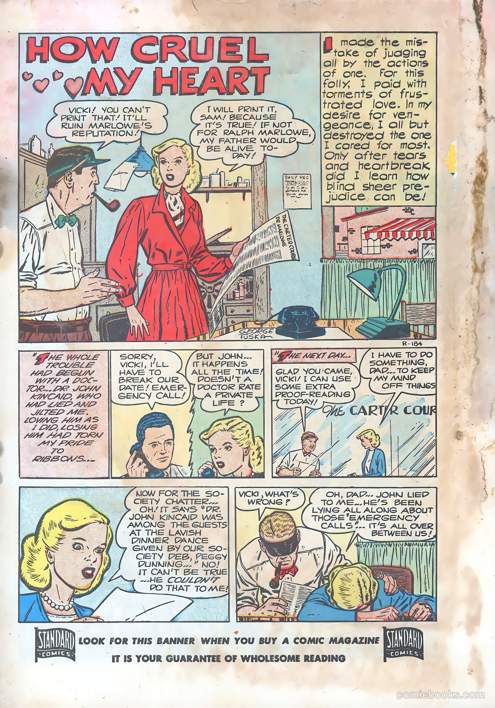 Thrilling Romances #9 (1950) — page 4 of 38