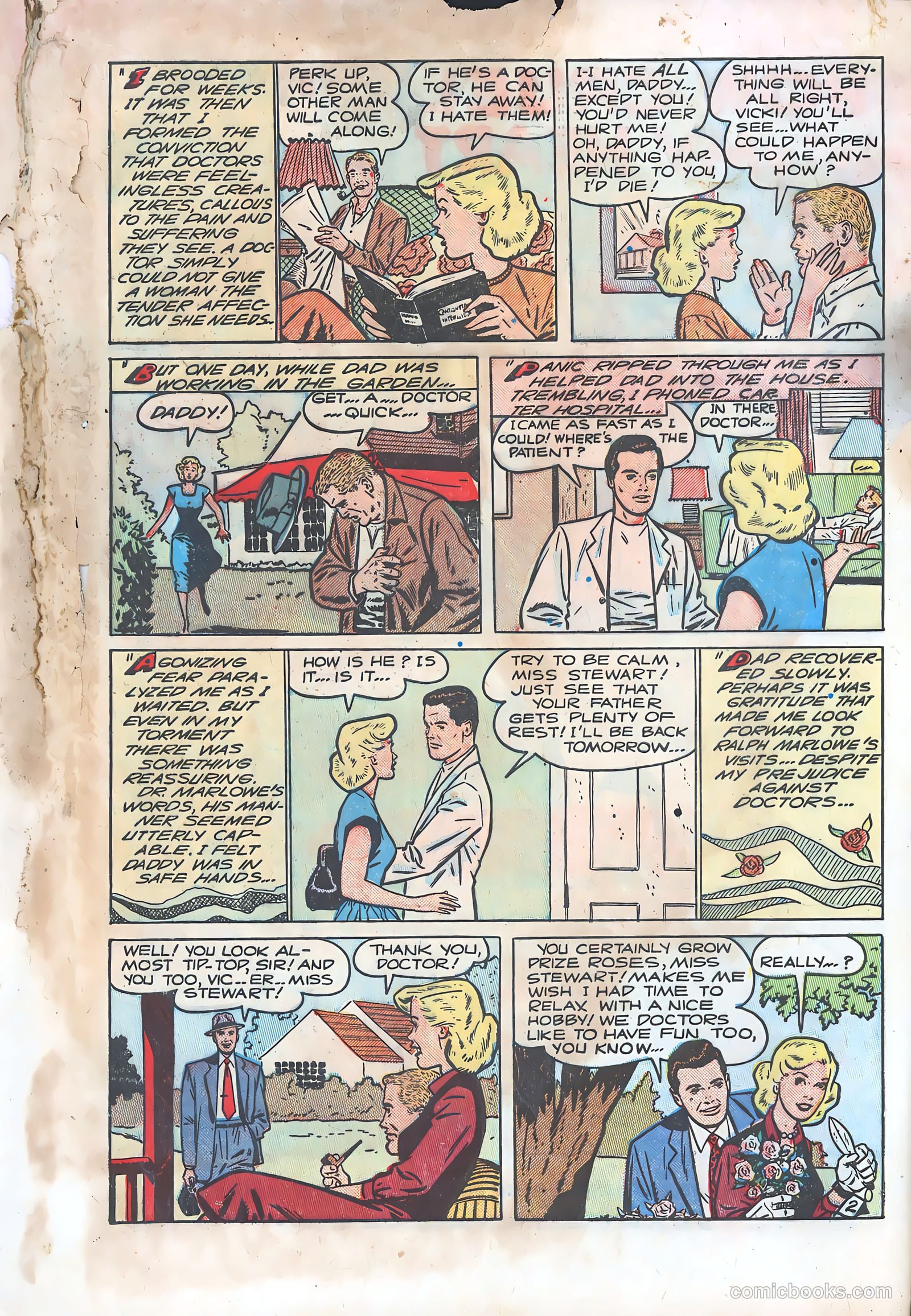 Thrilling Romances #9 (1950) — page 5 of 38