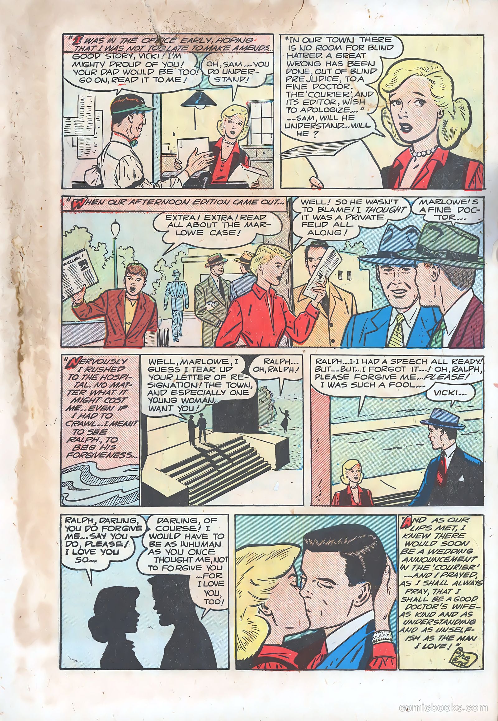 Thrilling Romances #9 (1950) — page 11 of 38