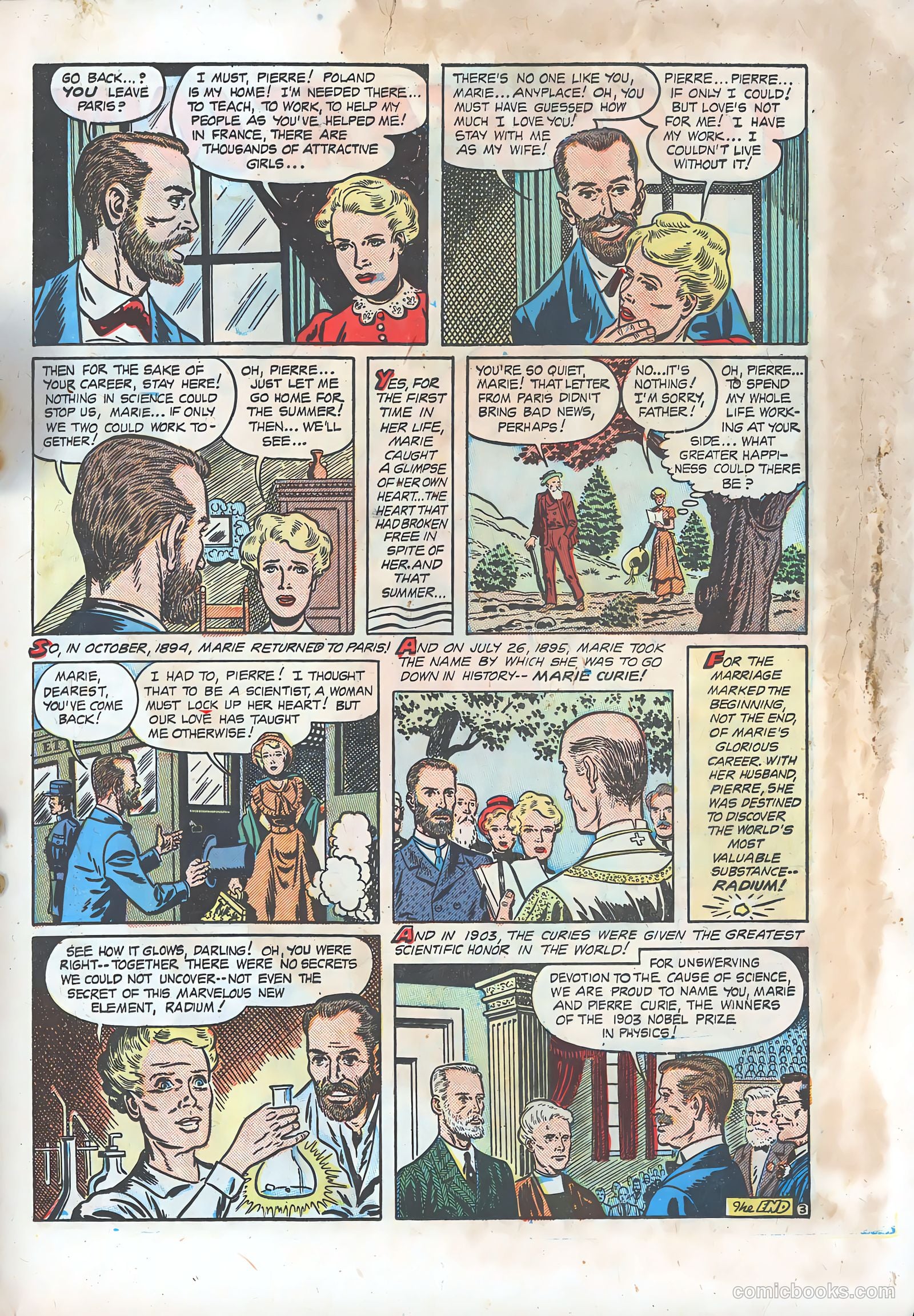 Thrilling Romances #9 (1950) — page 14 of 38