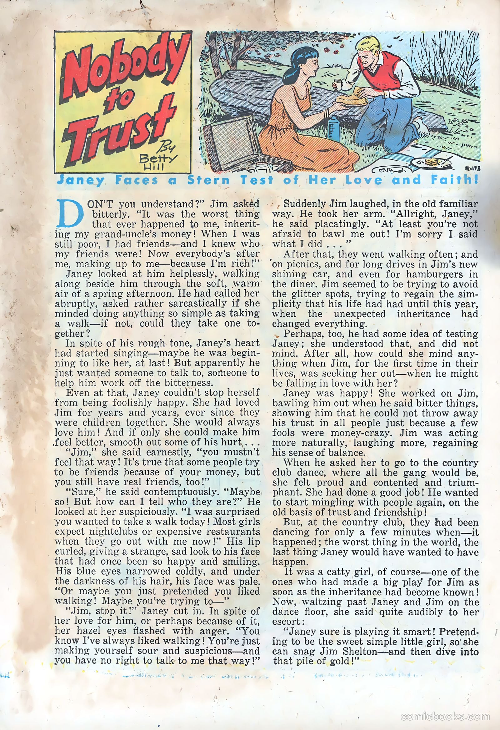 Thrilling Romances #9 (1950) — page 25 of 38