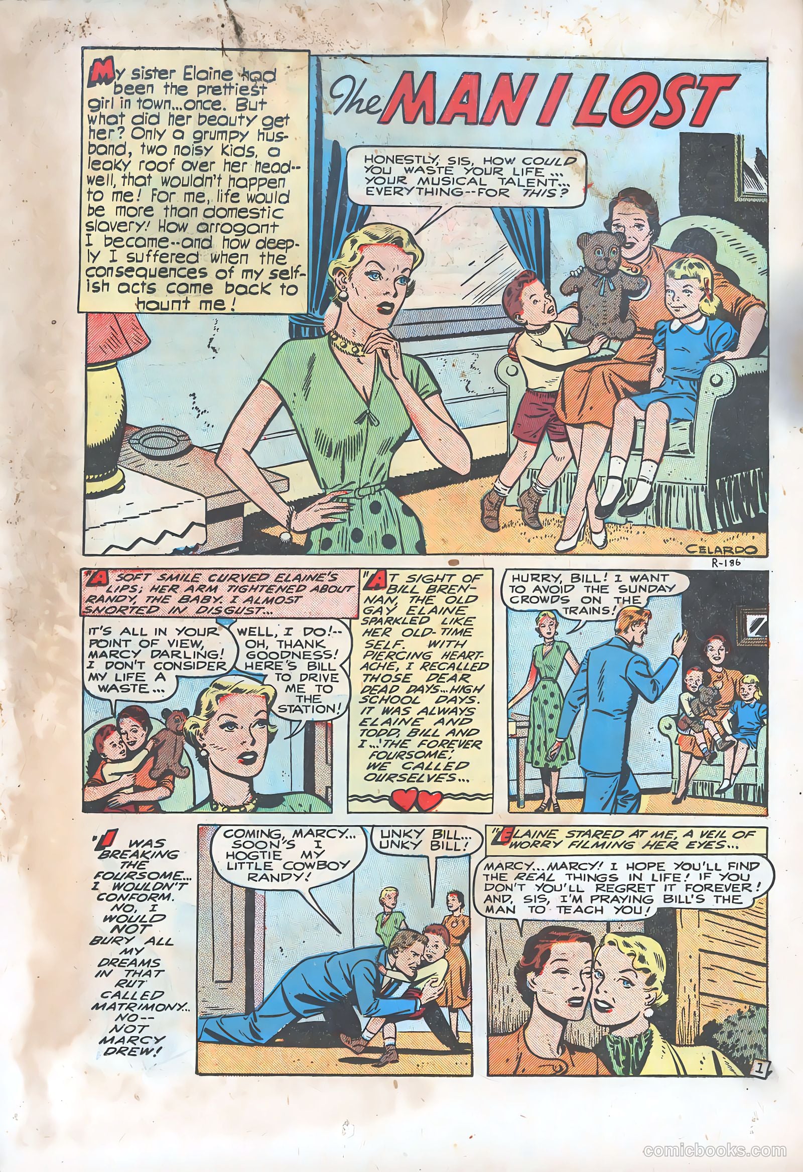 Thrilling Romances #9 (1950) — page 27 of 38
