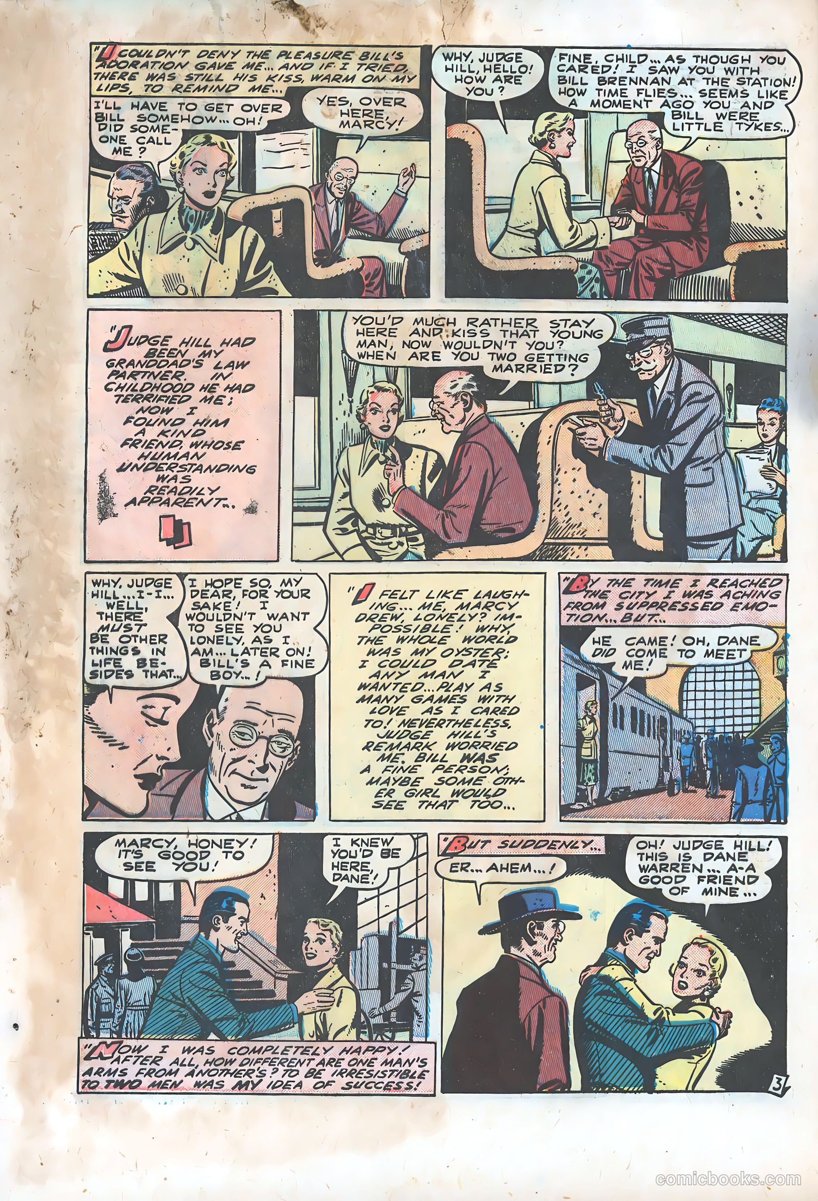 Thrilling Romances #9 (1950) — page 29 of 38