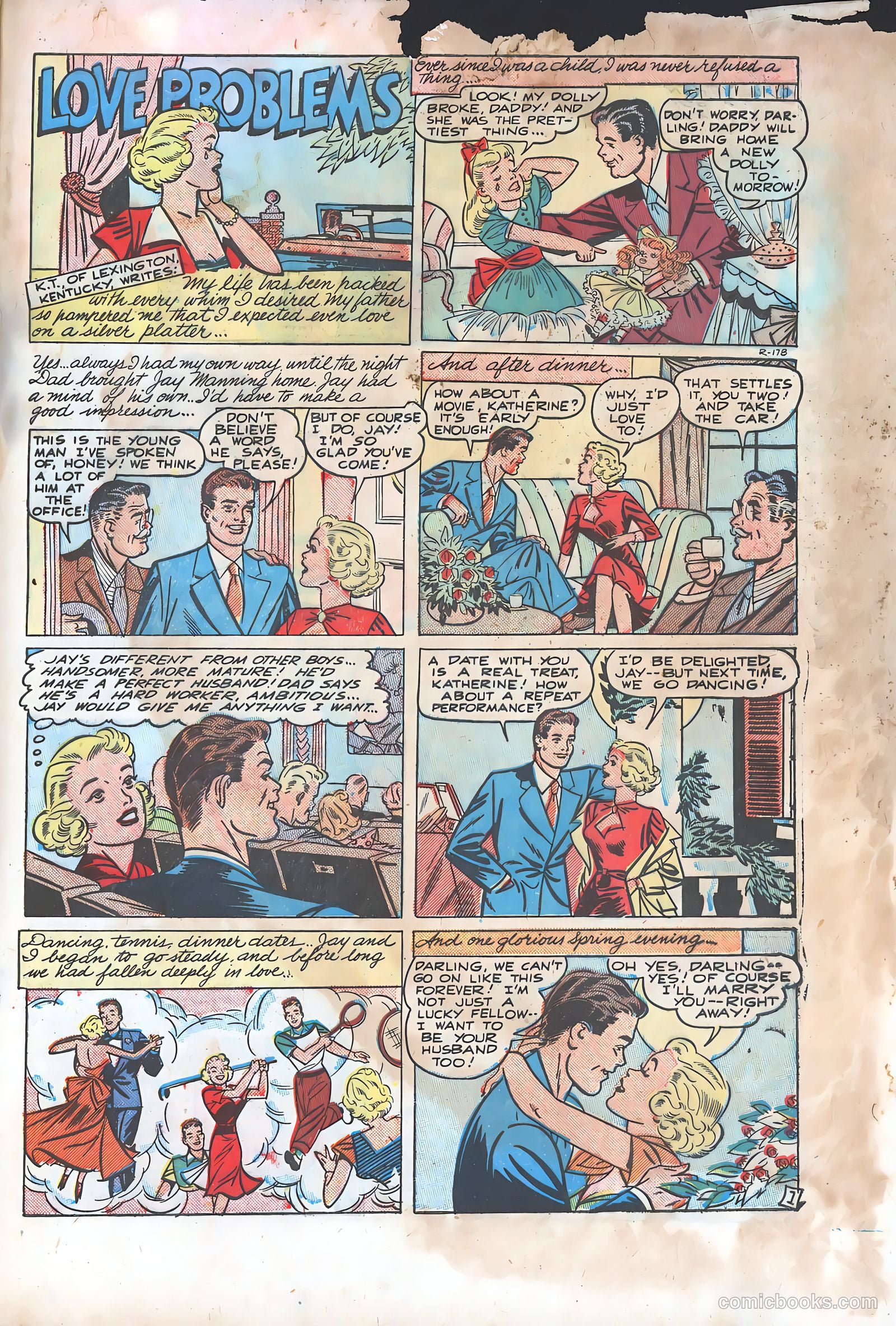 Thrilling Romances #9 (1950) — page 34 of 38