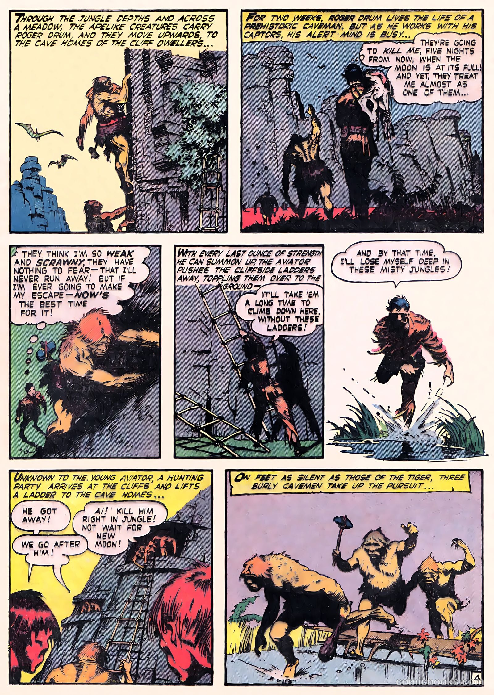 Thun'da, King of the Congo #1 (1952) — page 6 of 36