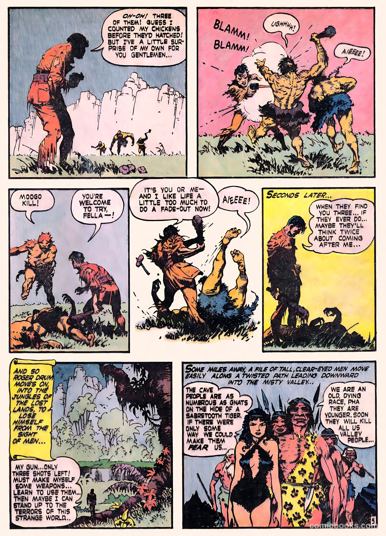 Thun'da, King of the Congo #1 (1952) — page 7 of 36
