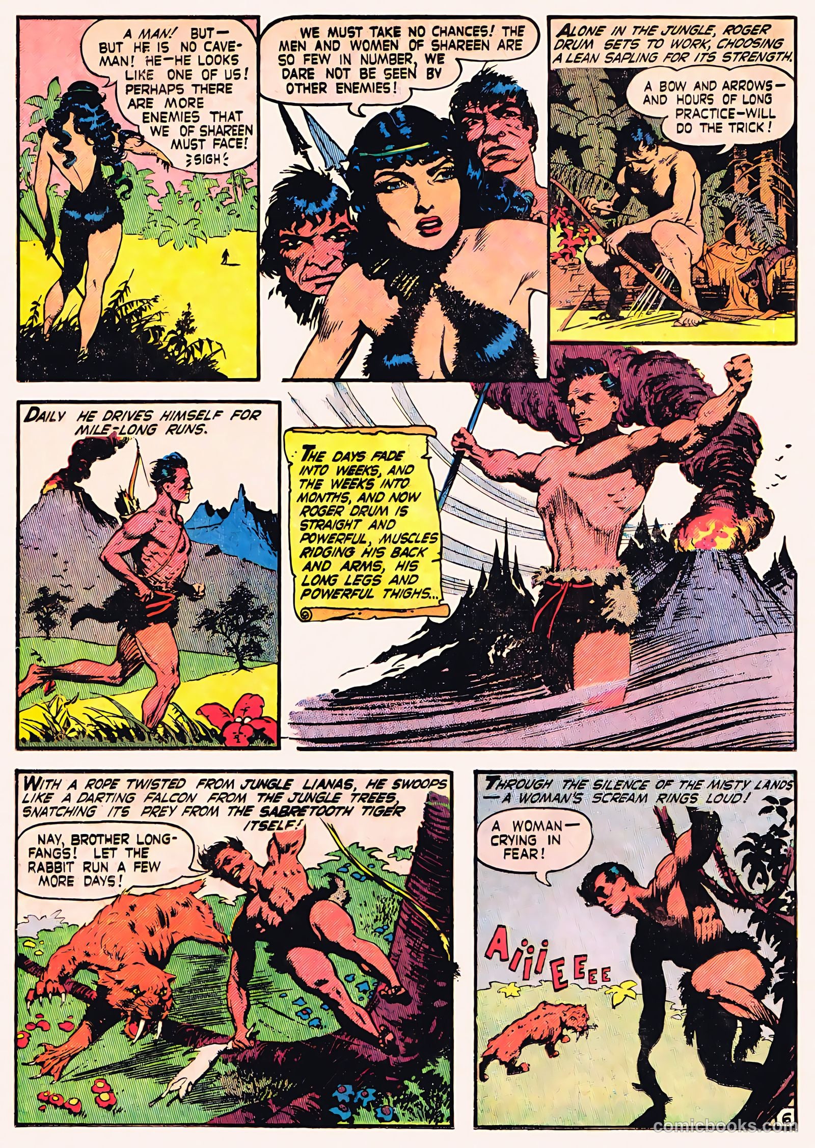Thun'da, King of the Congo #1 (1952) — page 8 of 36