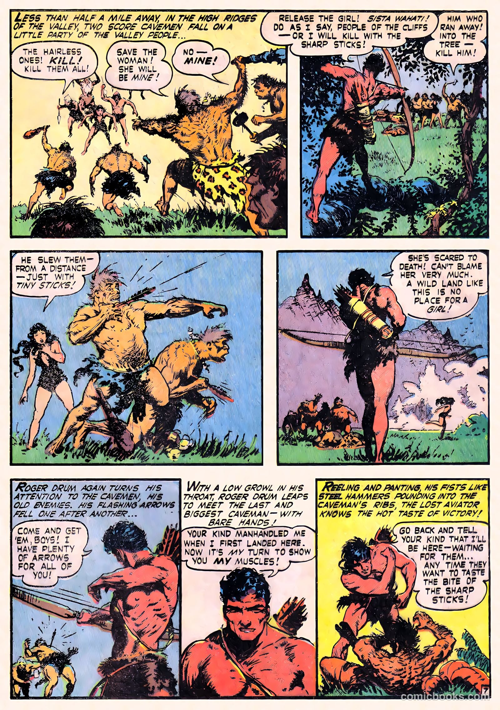 Thun'da, King of the Congo #1 (1952) — page 9 of 36