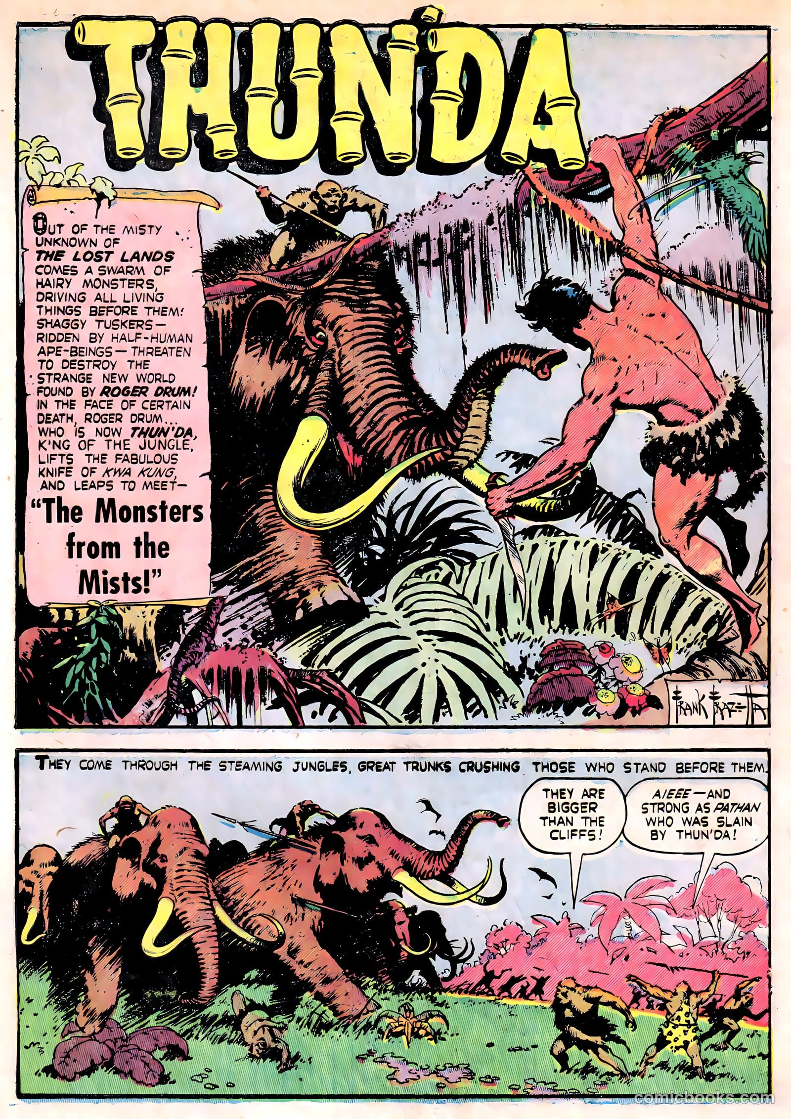 Thun'da, King of the Congo #1 (1952) — page 13 of 36
