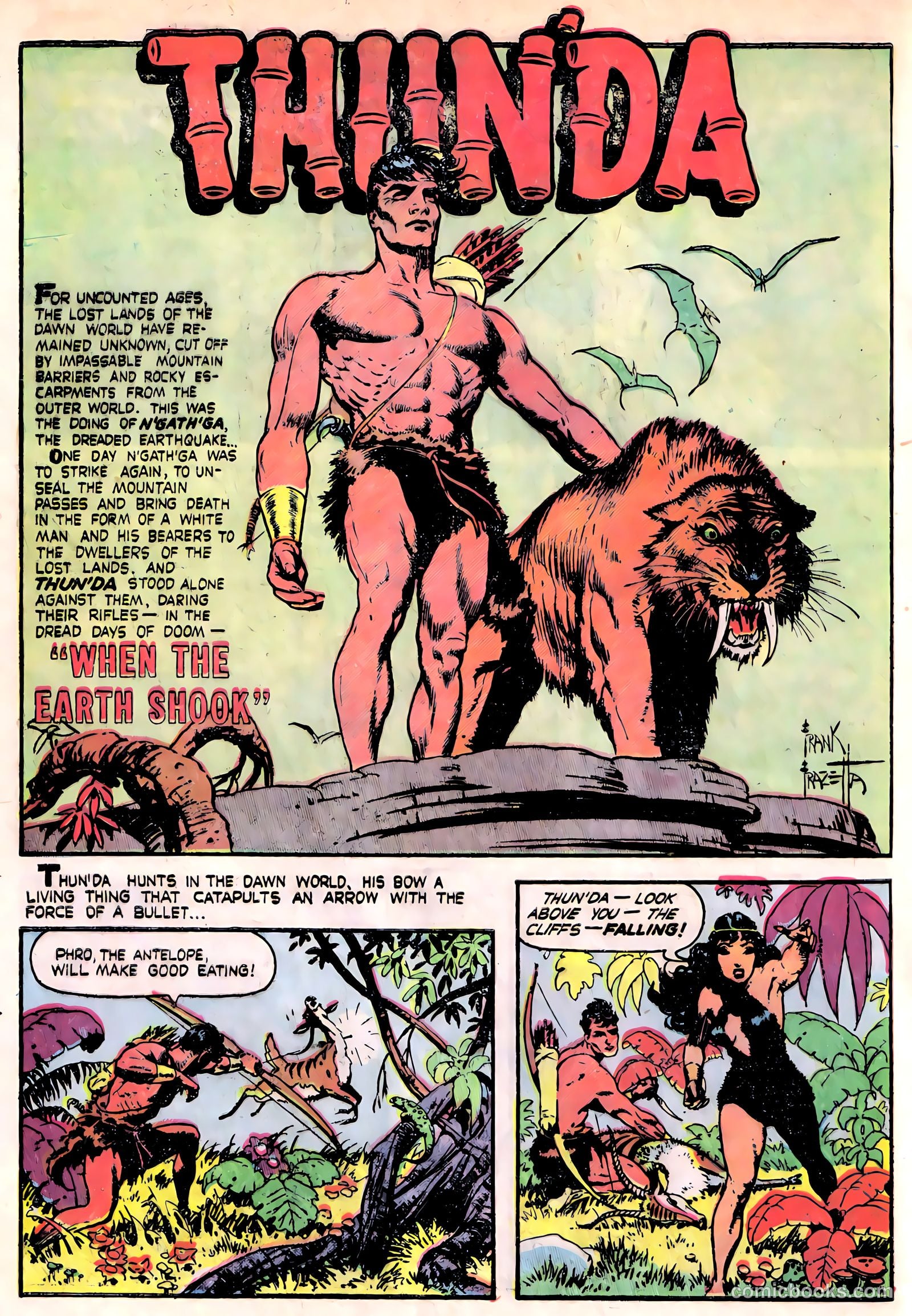 Thun'da, King of the Congo #1 (1952) — page 20 of 36