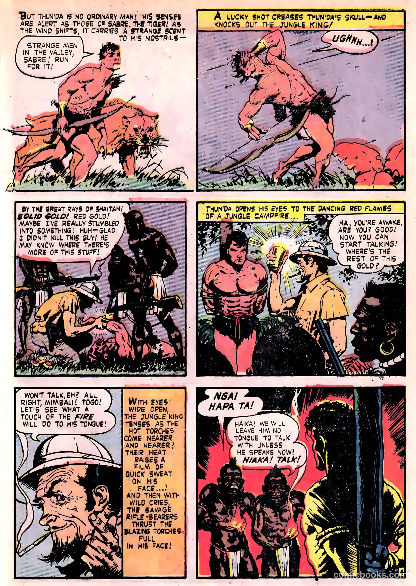 Thun'da, King of the Congo #1 (1952) — page 23 of 36
