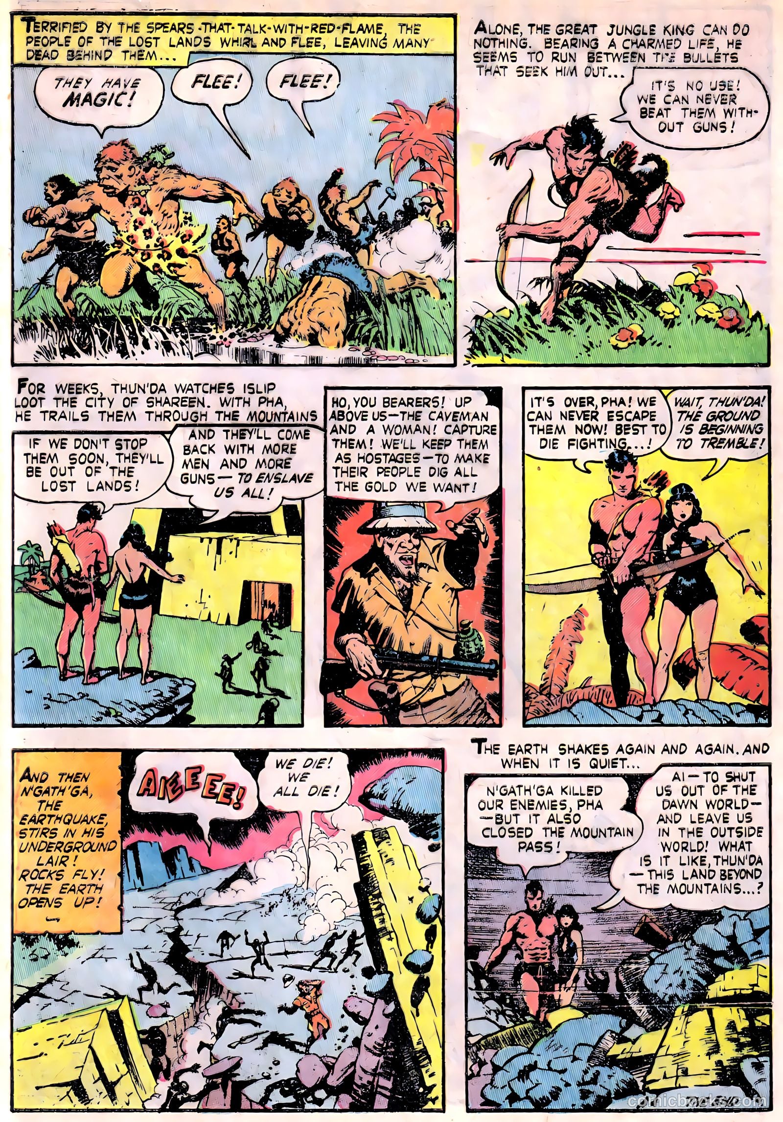 Thun'da, King of the Congo #1 (1952) — page 25 of 36