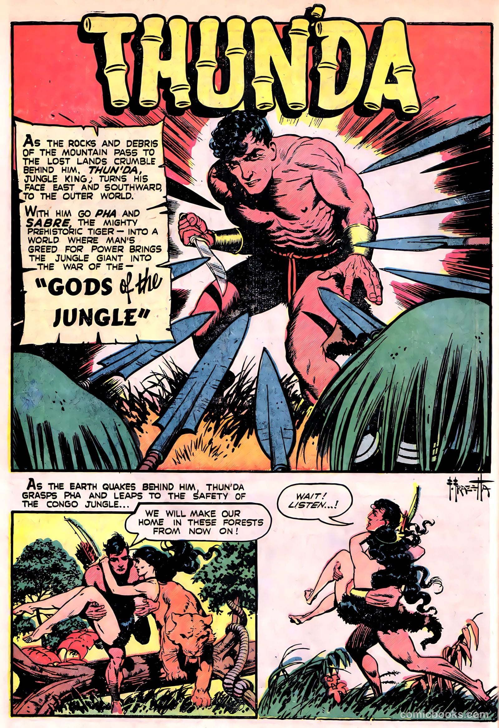 Thun'da, King of the Congo #1 (1952) — page 26 of 36