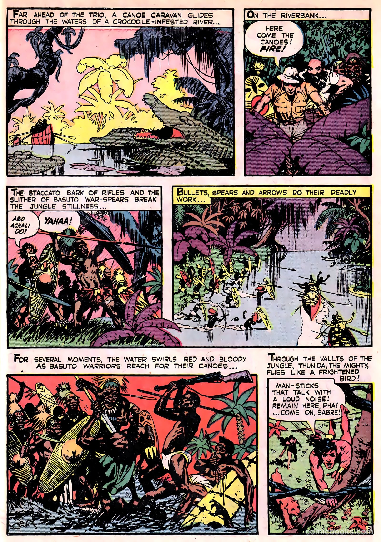 Thun'da, King of the Congo #1 (1952) — page 27 of 36