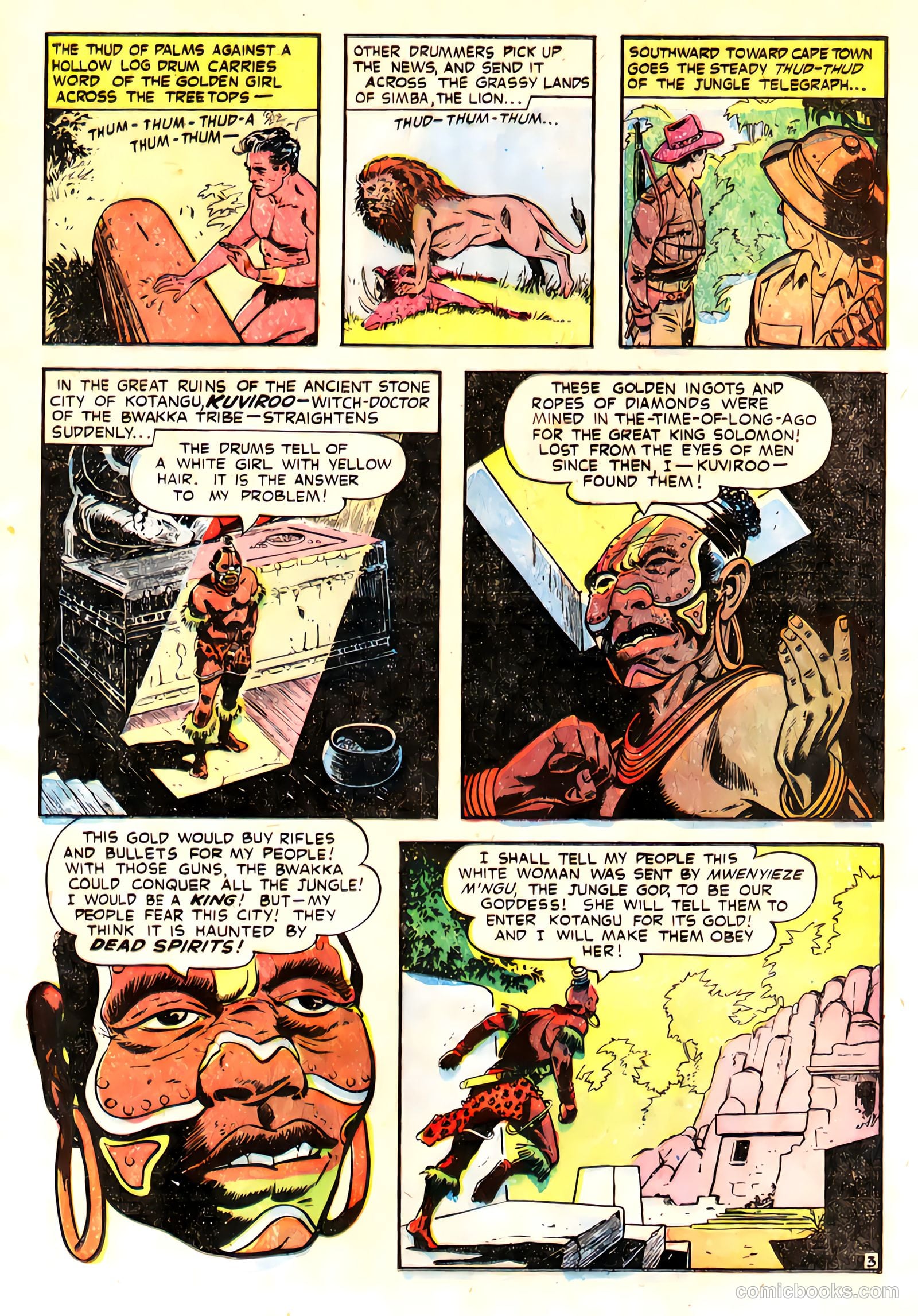 Thun'da, King of the Congo #2 (1952) — page 5 of 38