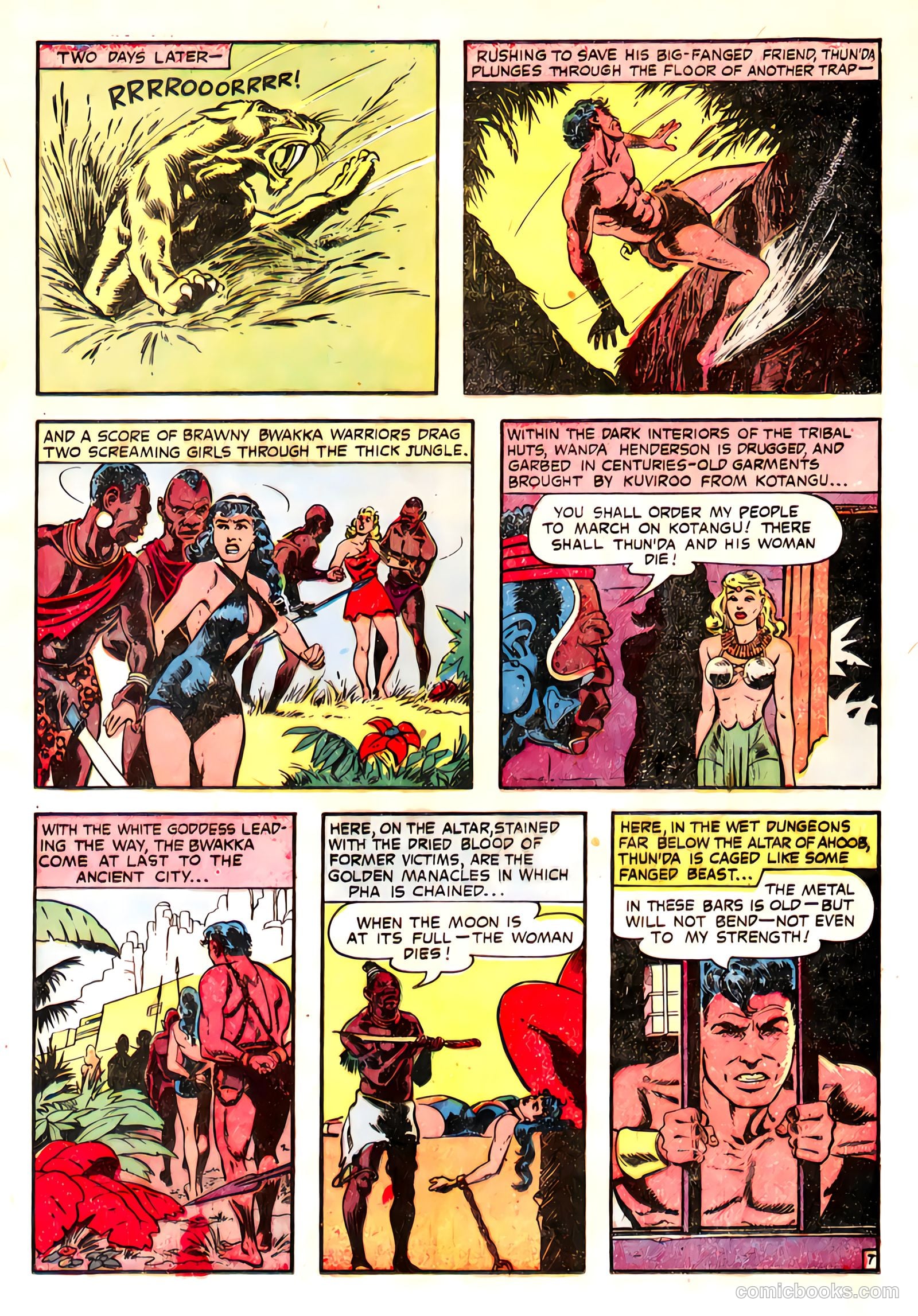 Thun'da, King of the Congo #2 (1952) — page 9 of 38