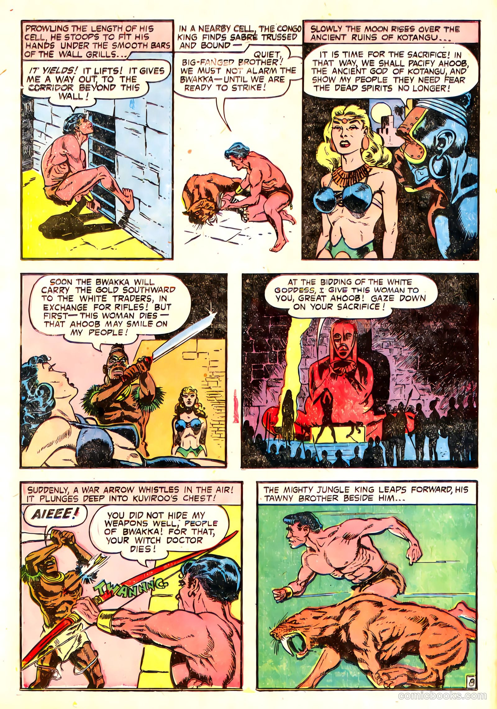 Thun'da, King of the Congo #2 (1952) — page 10 of 38