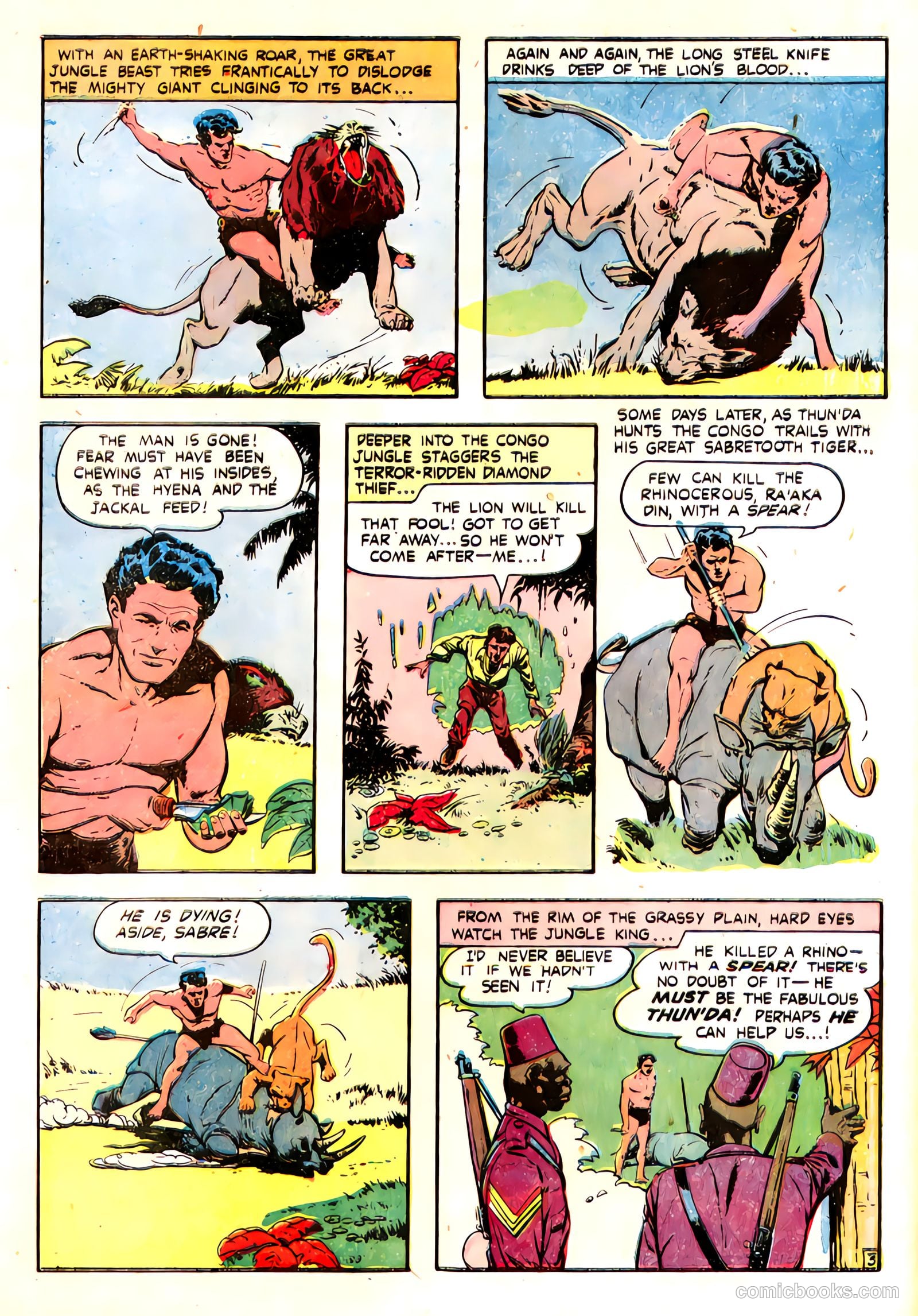 Thun'da, King of the Congo #2 (1952) — page 14 of 38