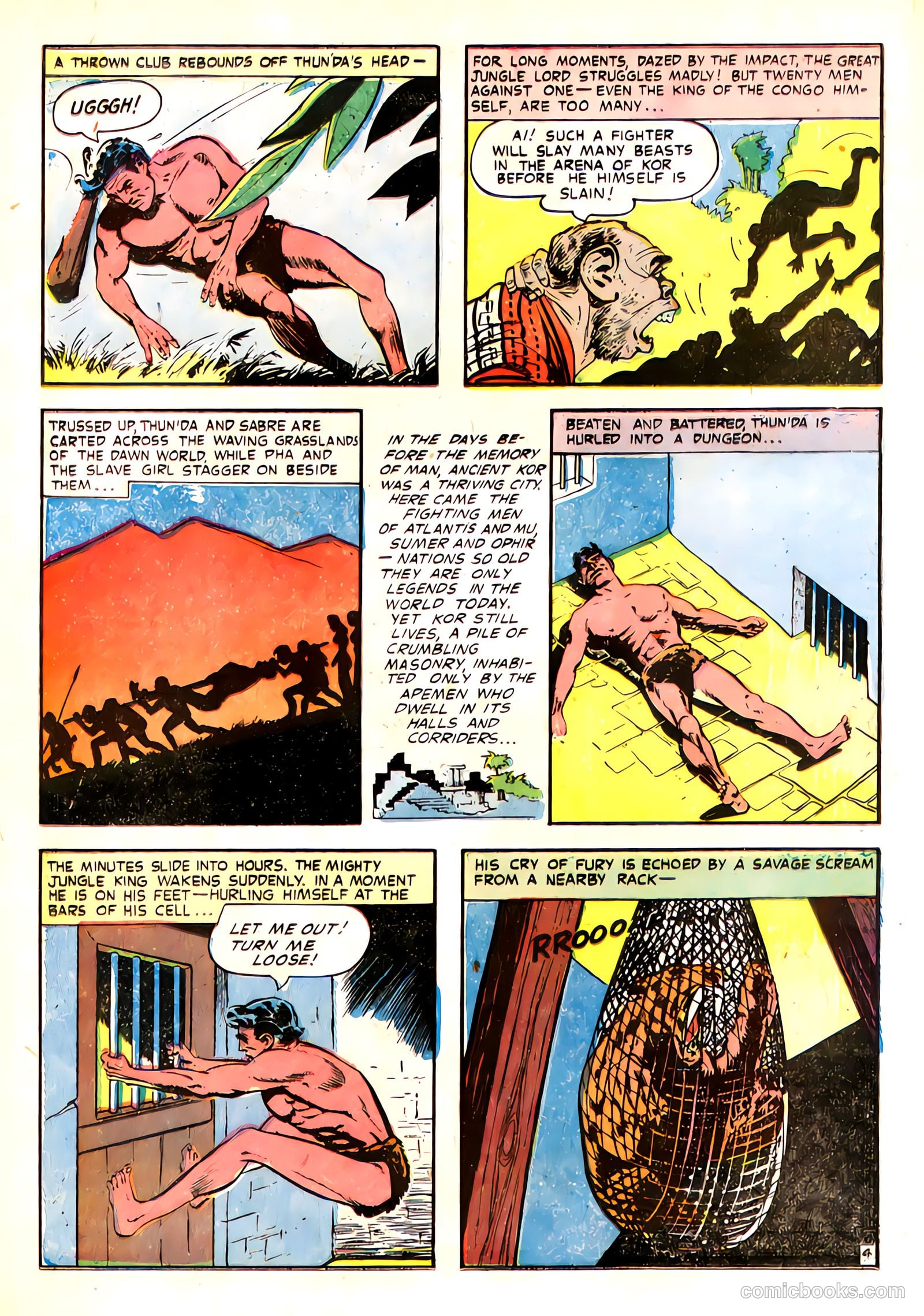 Thun'da, King of the Congo #2 (1952) — page 30 of 38
