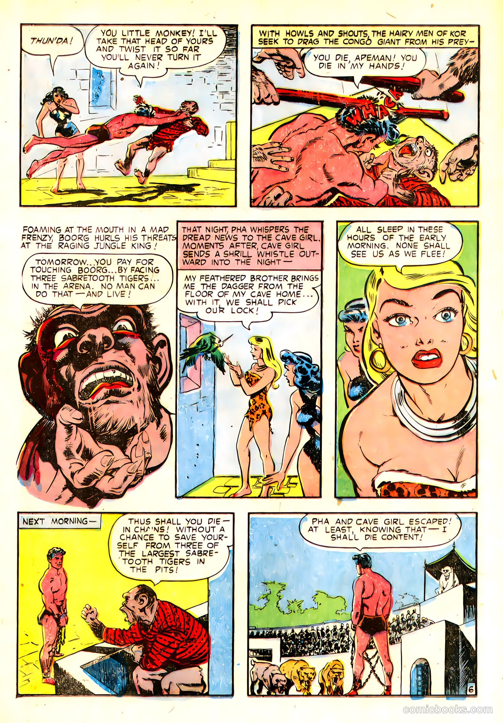 Thun'da, King of the Congo #2 (1952) — page 32 of 38