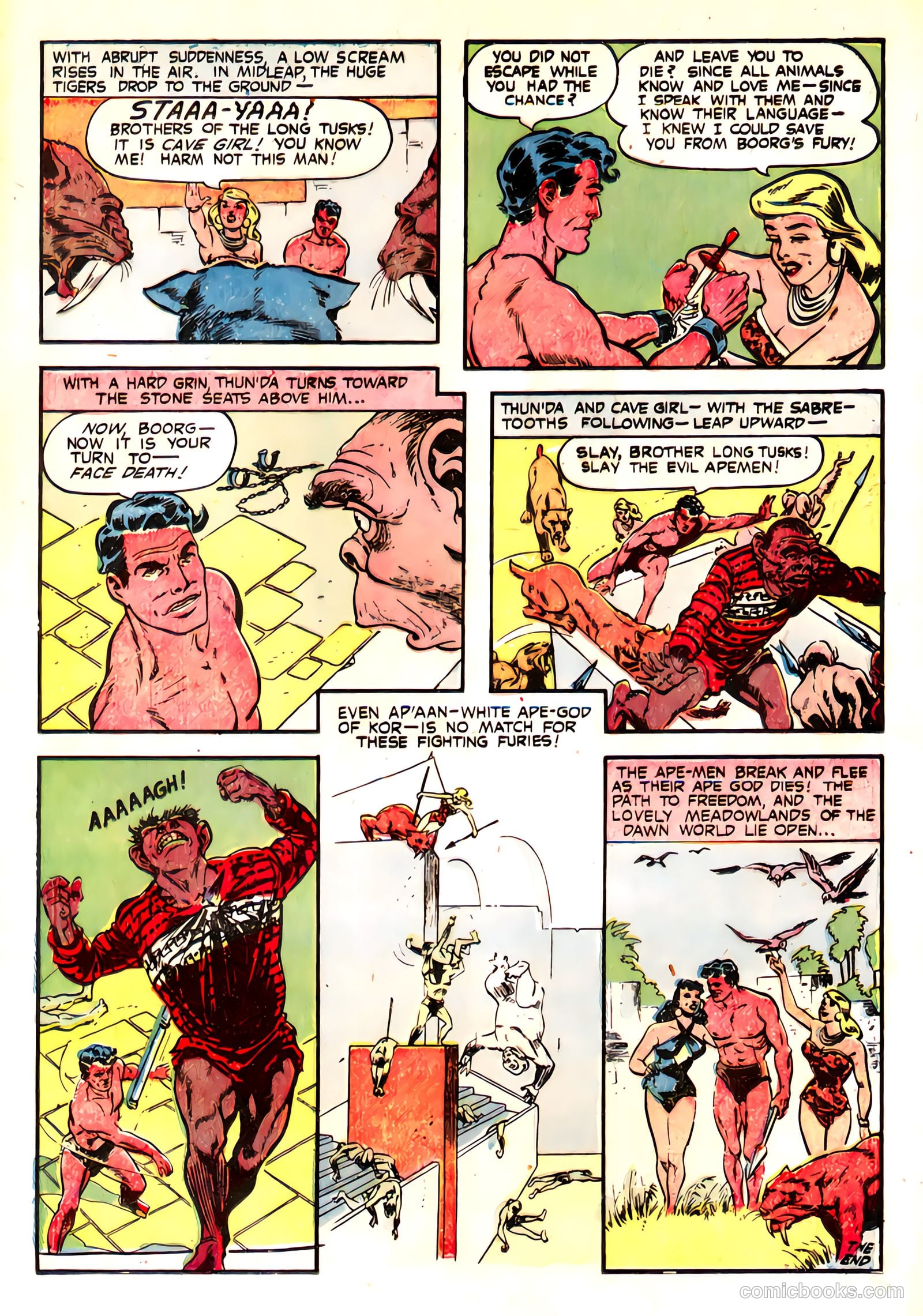 Thun'da, King of the Congo #2 (1952) — page 33 of 38