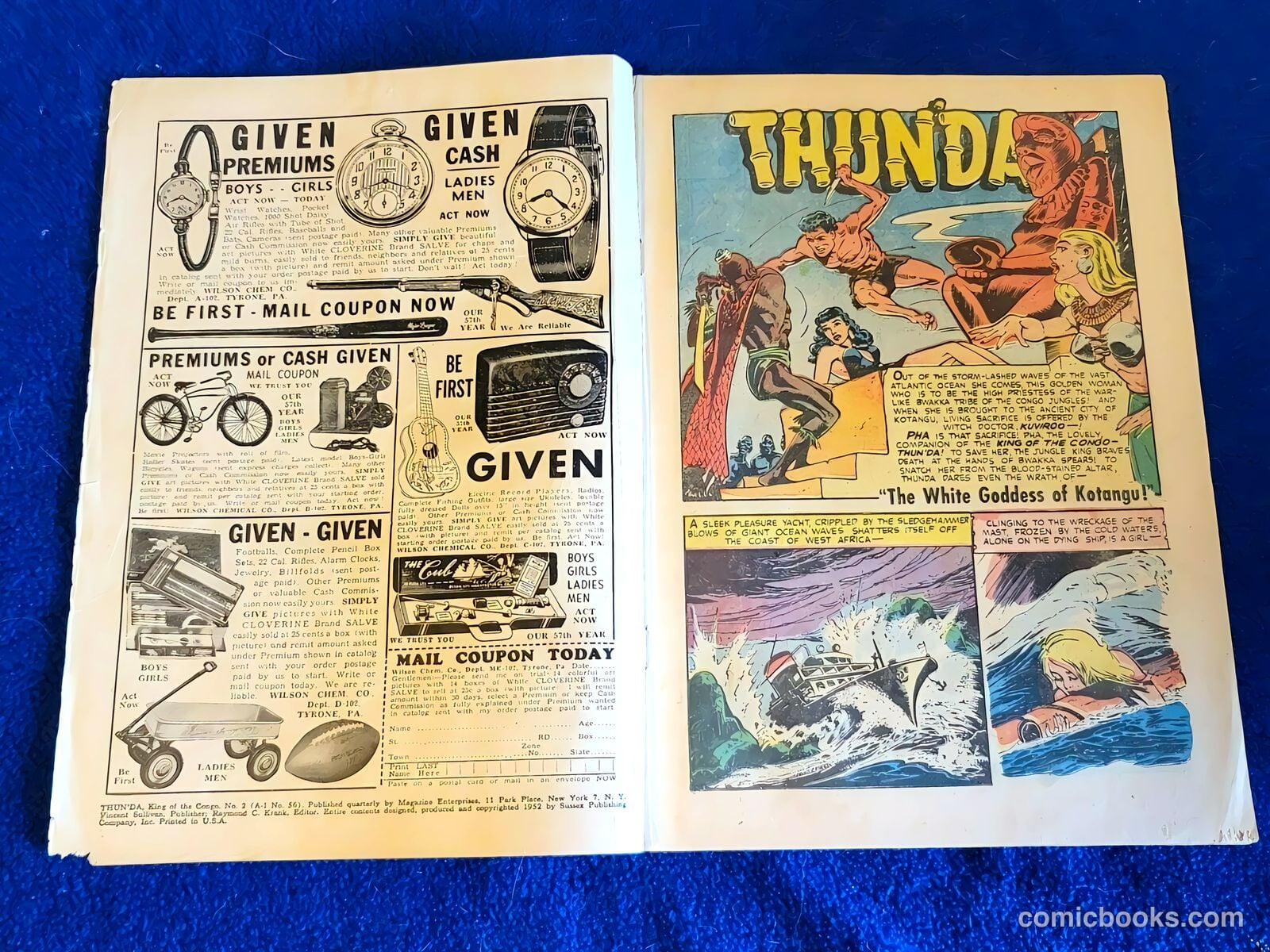 Thun'da, King of the Congo #2 (1952) — page 37 of 38