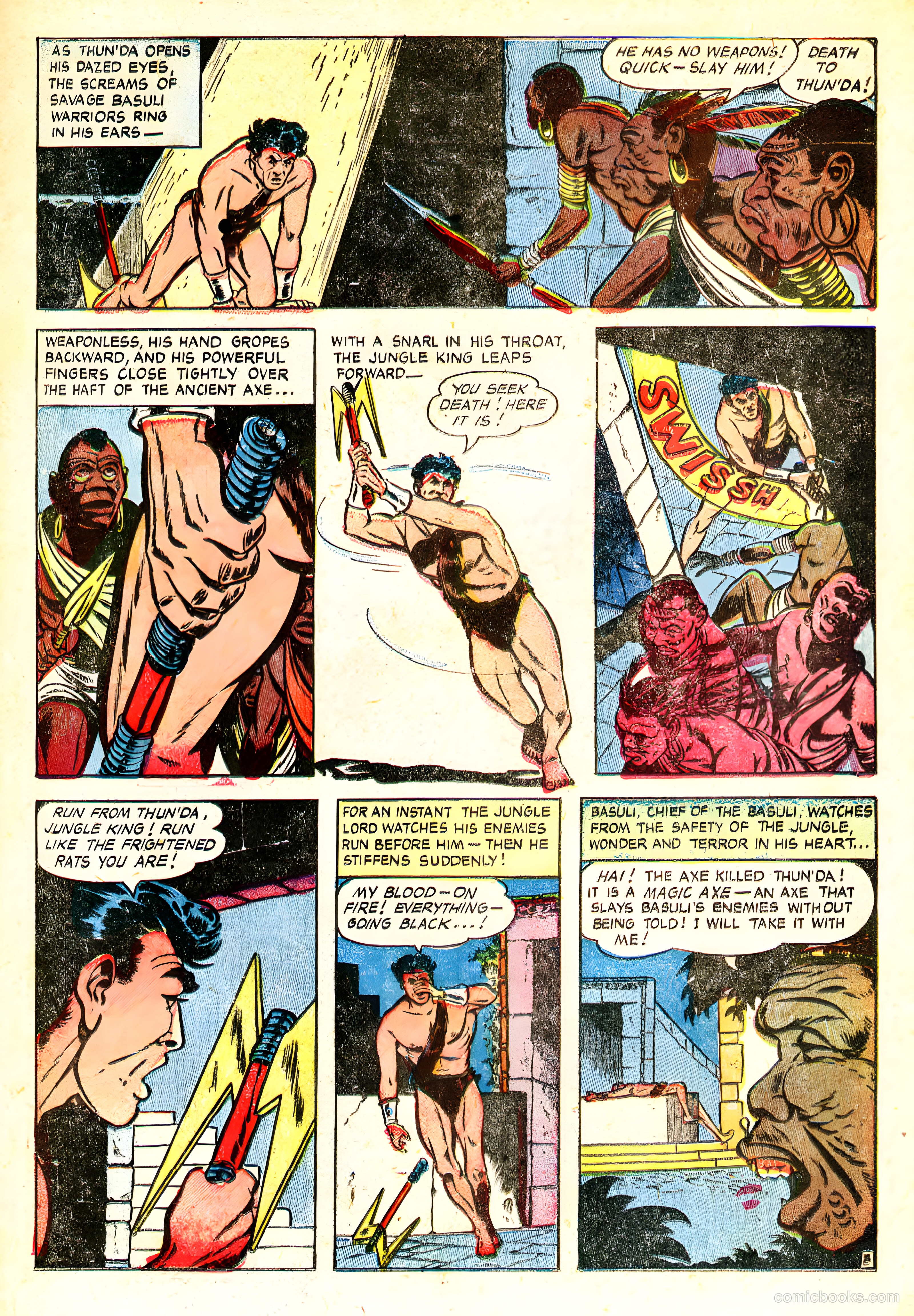 Thun'da, King of the Congo #3 (1952) — page 4 of 33
