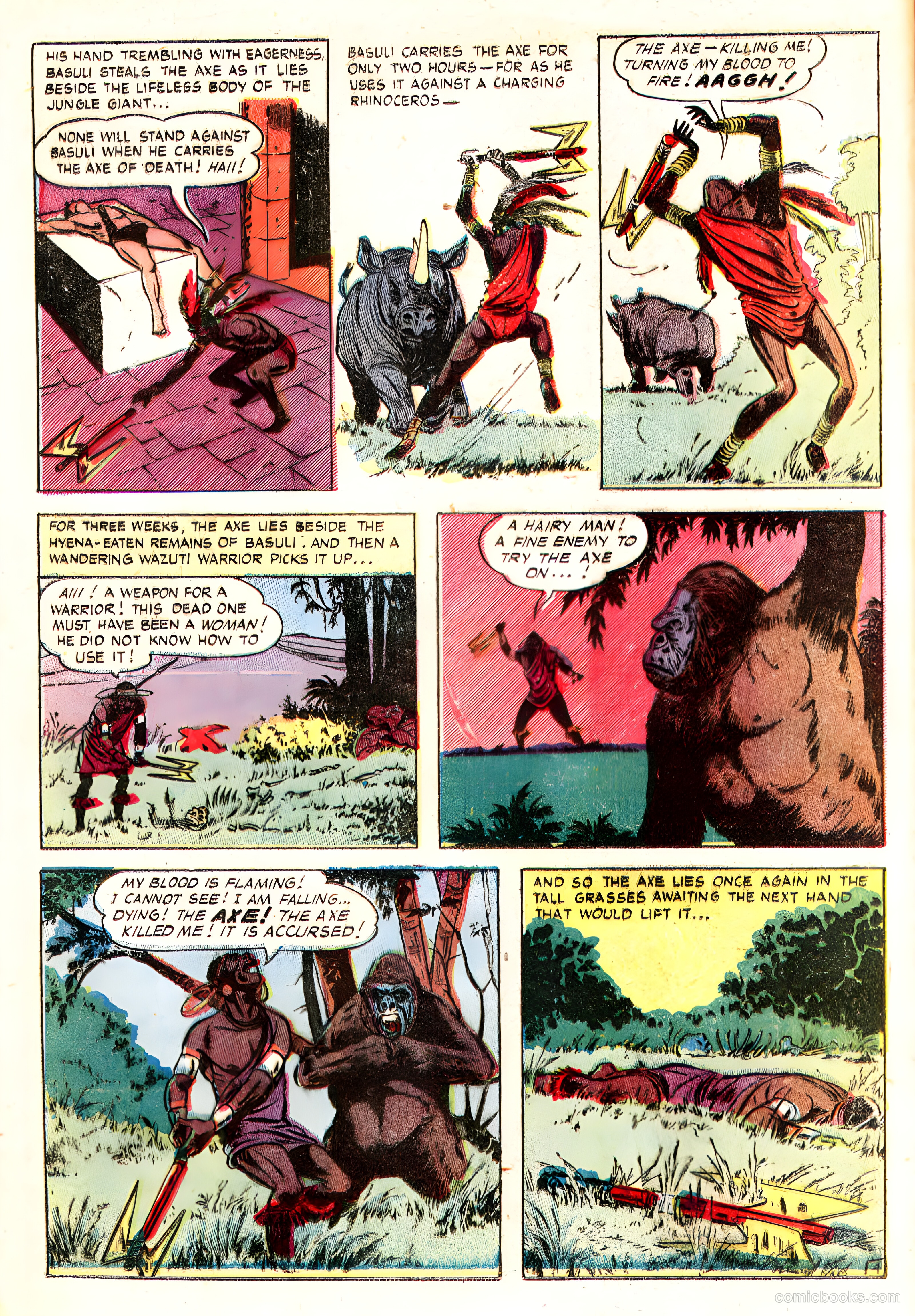 Thun'da, King of the Congo #3 (1952) — page 5 of 33