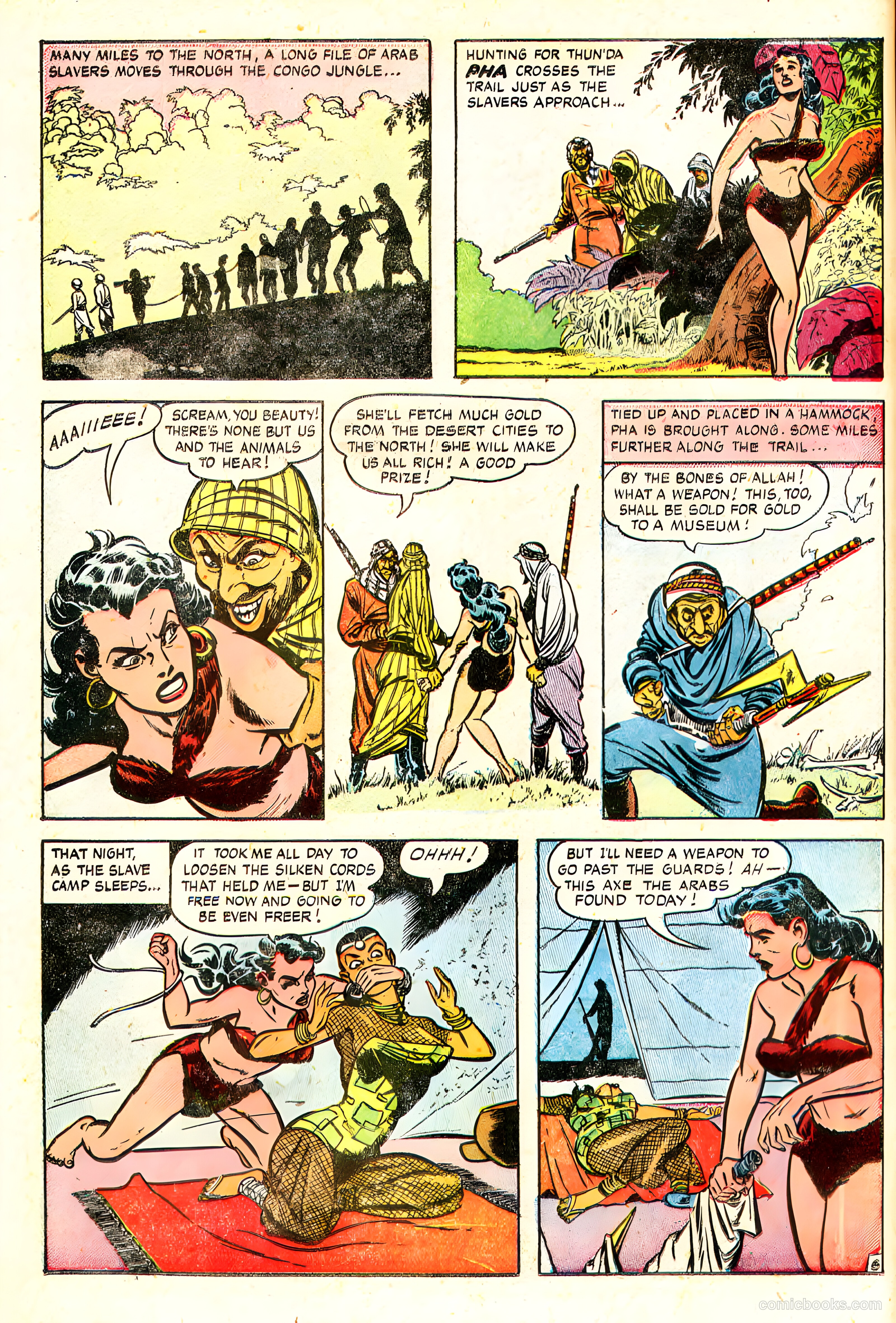 Thun'da, King of the Congo #3 (1952) — page 7 of 33