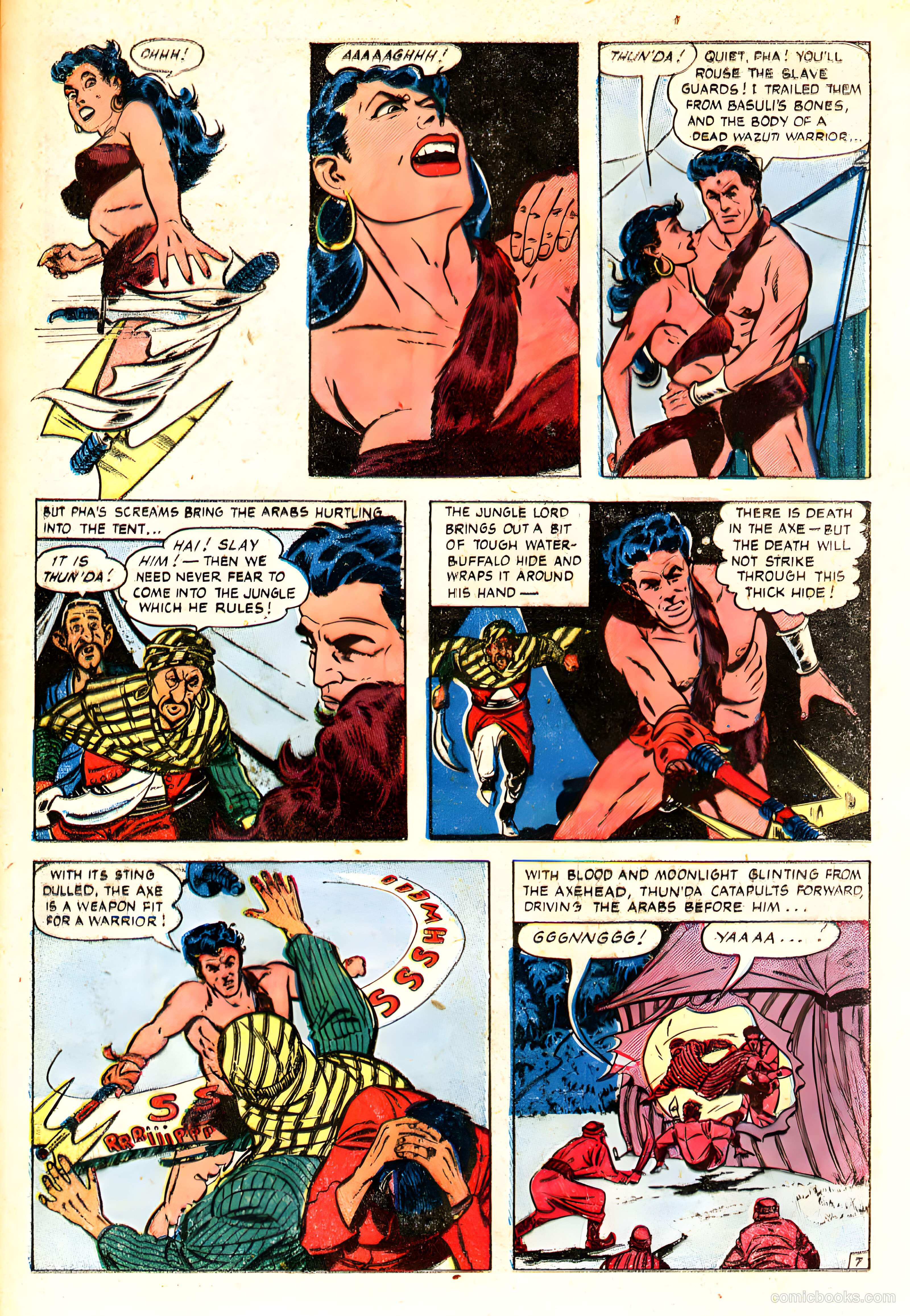 Thun'da, King of the Congo #3 (1952) — page 8 of 33