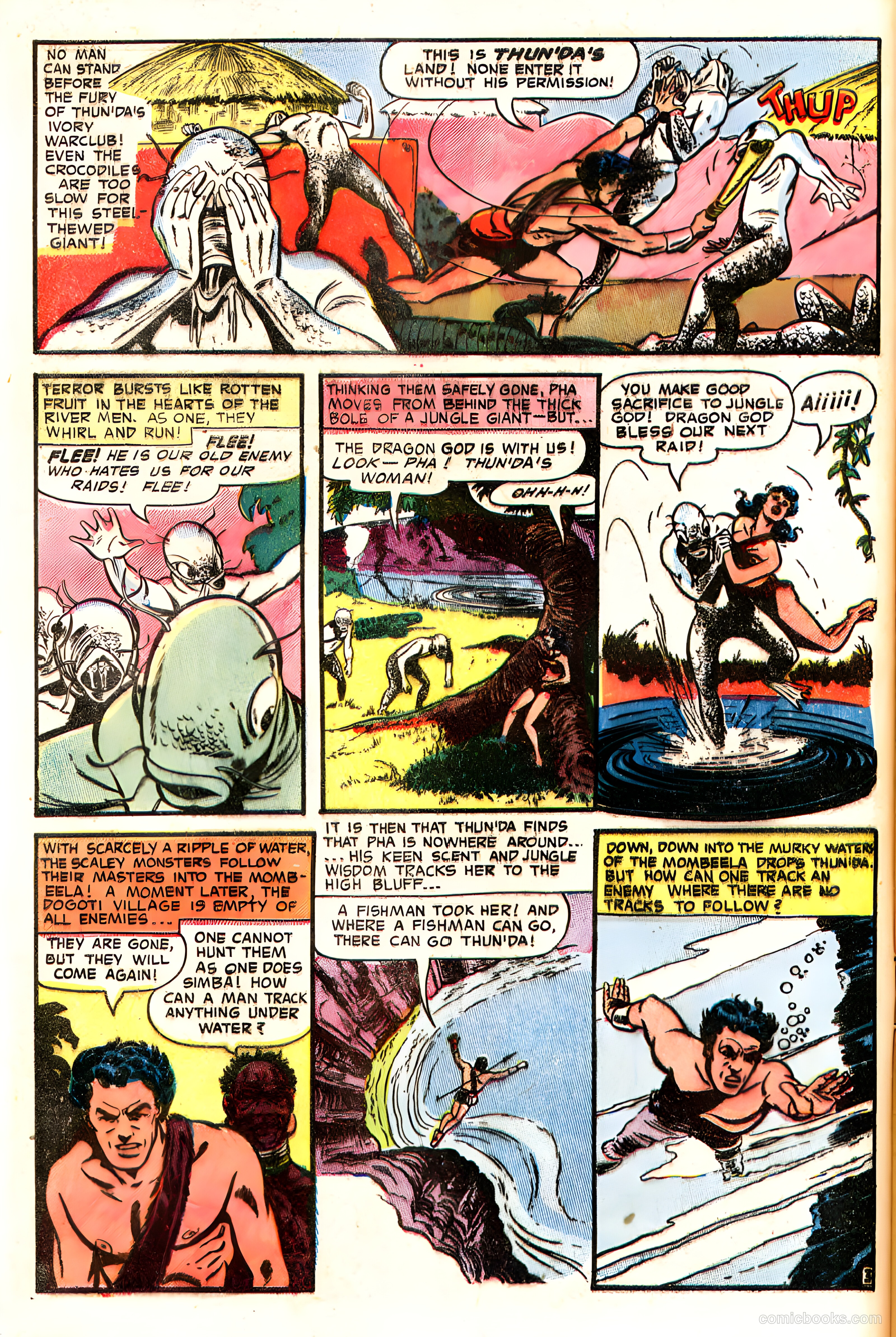 Thun'da, King of the Congo #3 (1952) — page 13 of 33