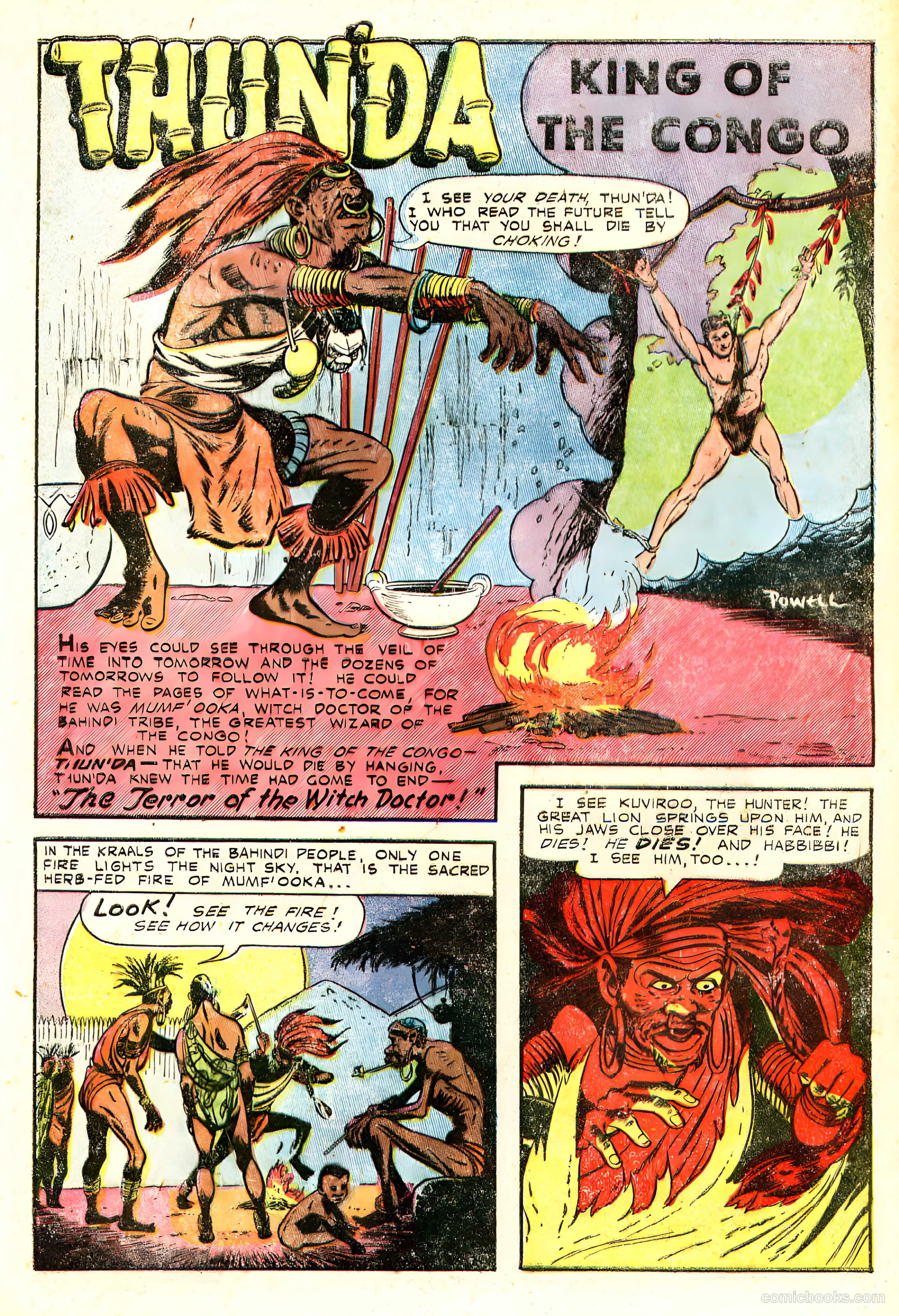 Thun'da, King of the Congo #3 (1952) — page 19 of 33