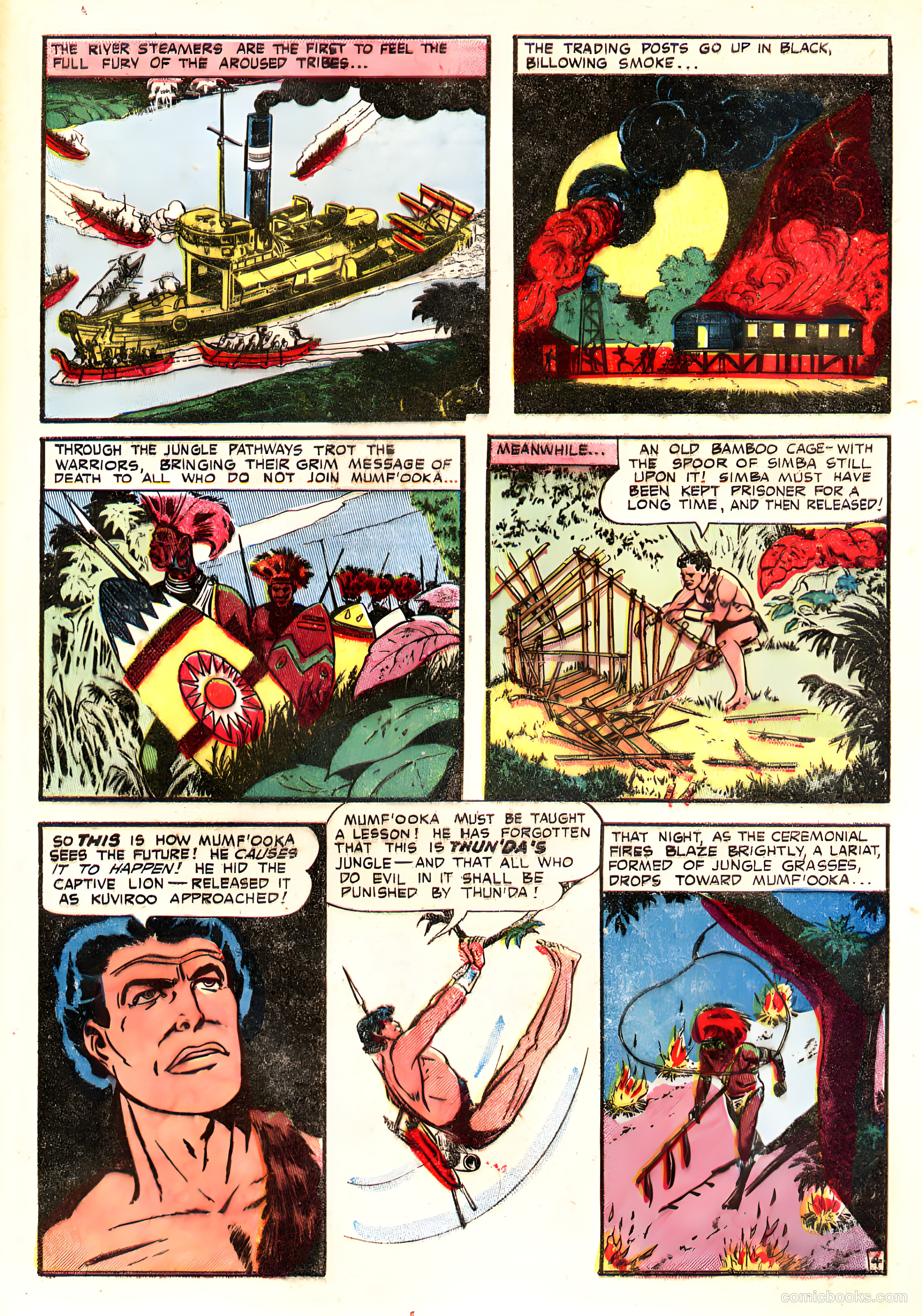 Thun'da, King of the Congo #3 (1952) — page 22 of 33
