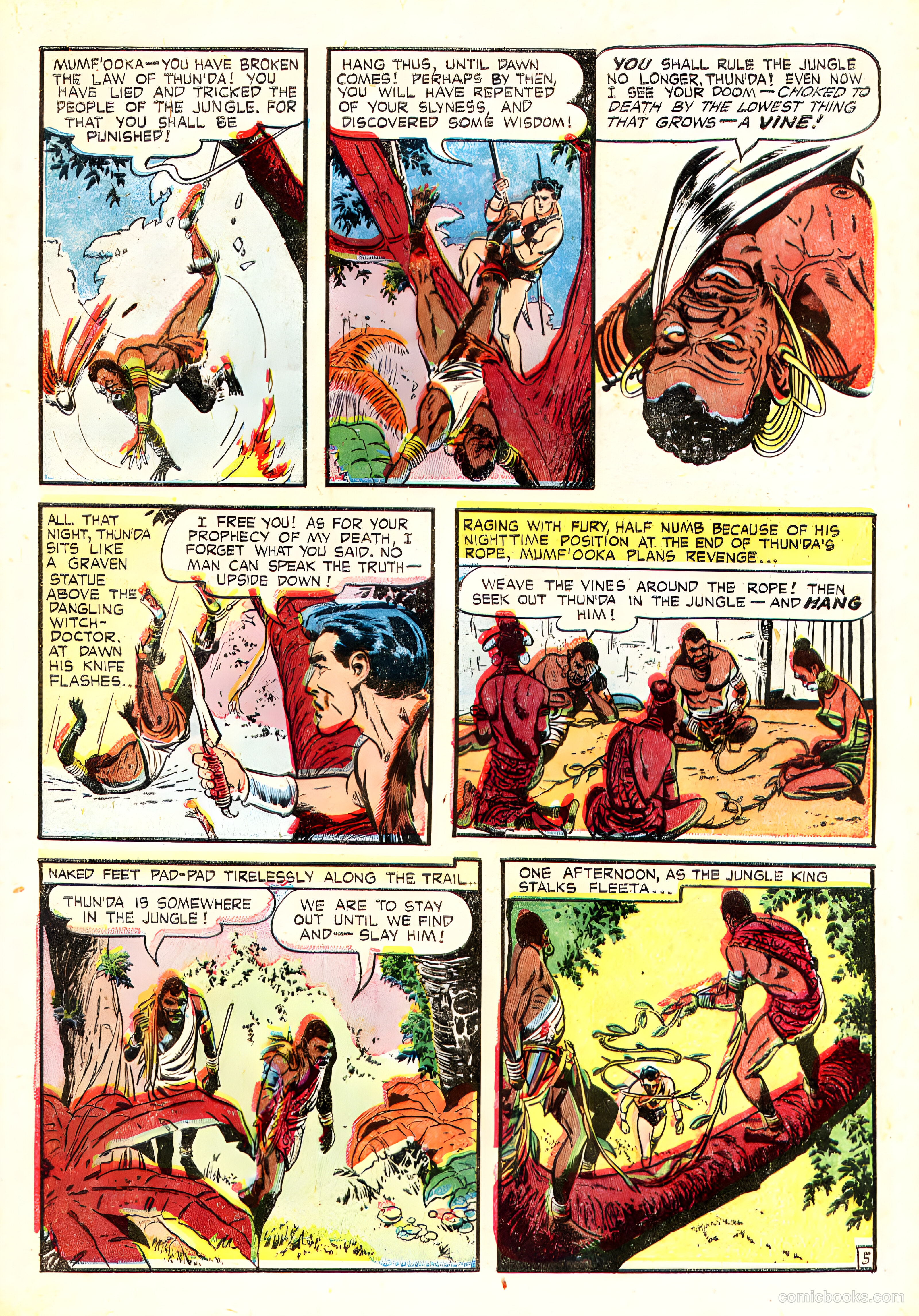 Thun'da, King of the Congo #3 (1952) — page 23 of 33