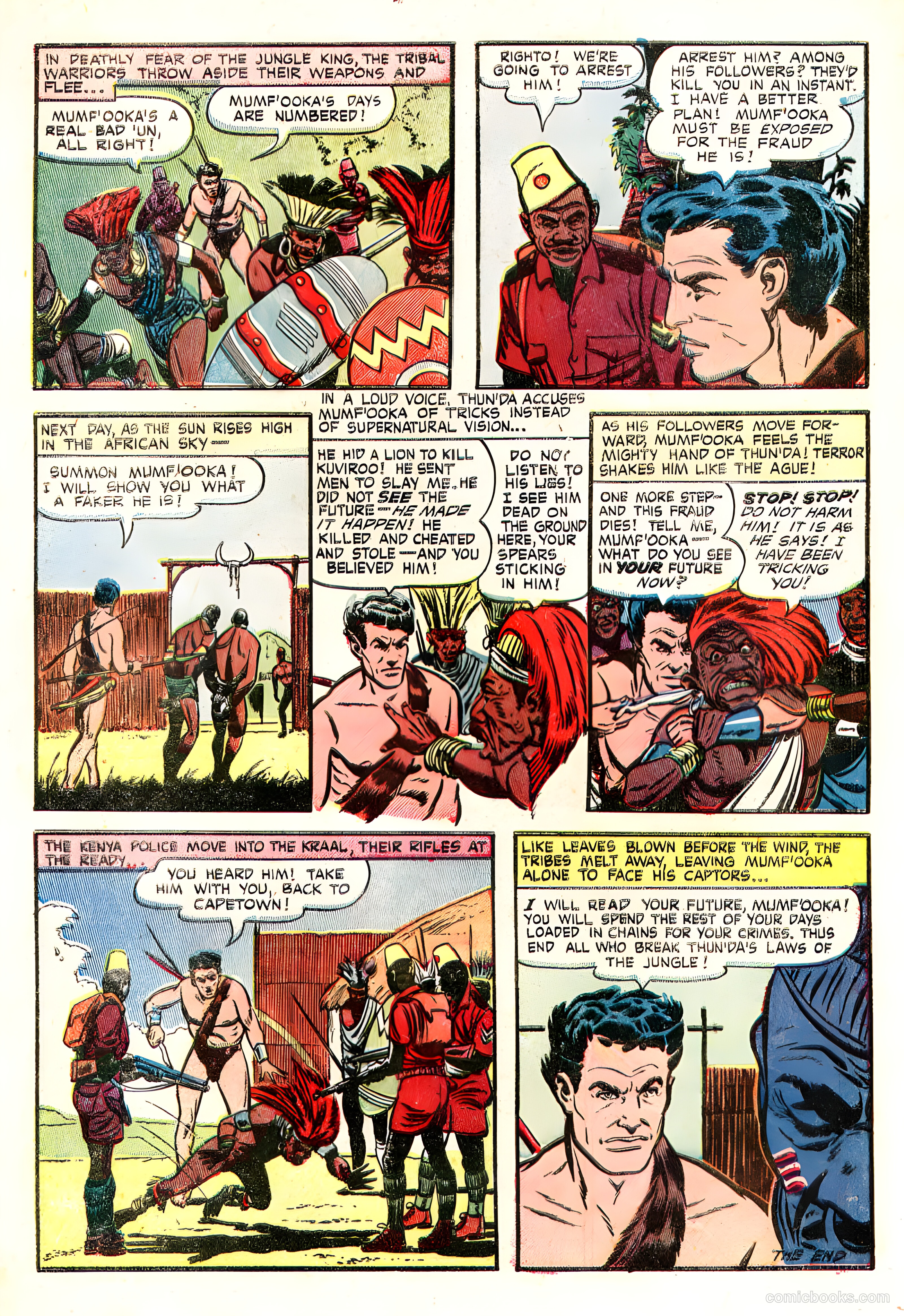Thun'da, King of the Congo #3 (1952) — page 25 of 33
