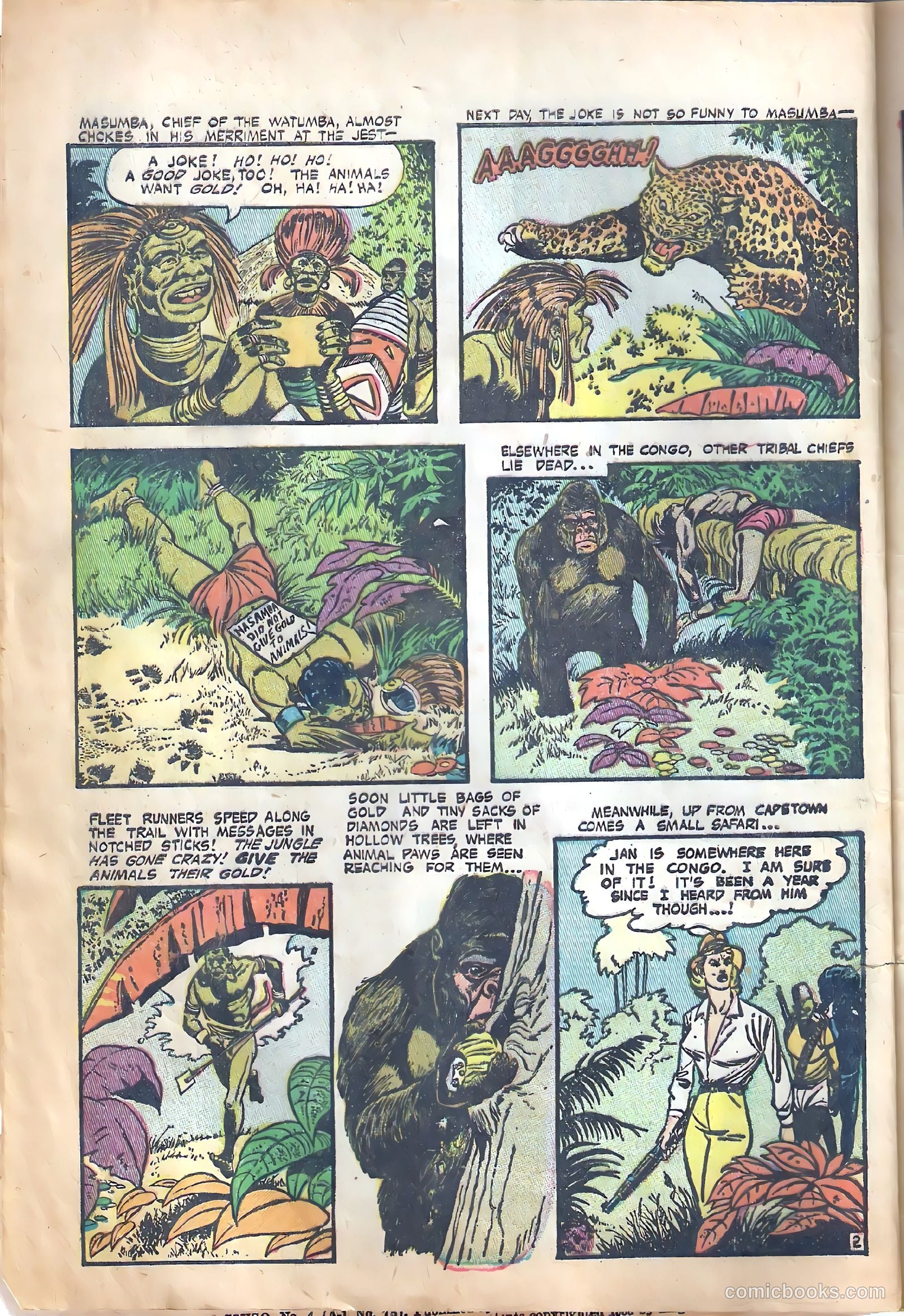 Thun'da, King of the Congo #4 (1953) — page 4 of 36