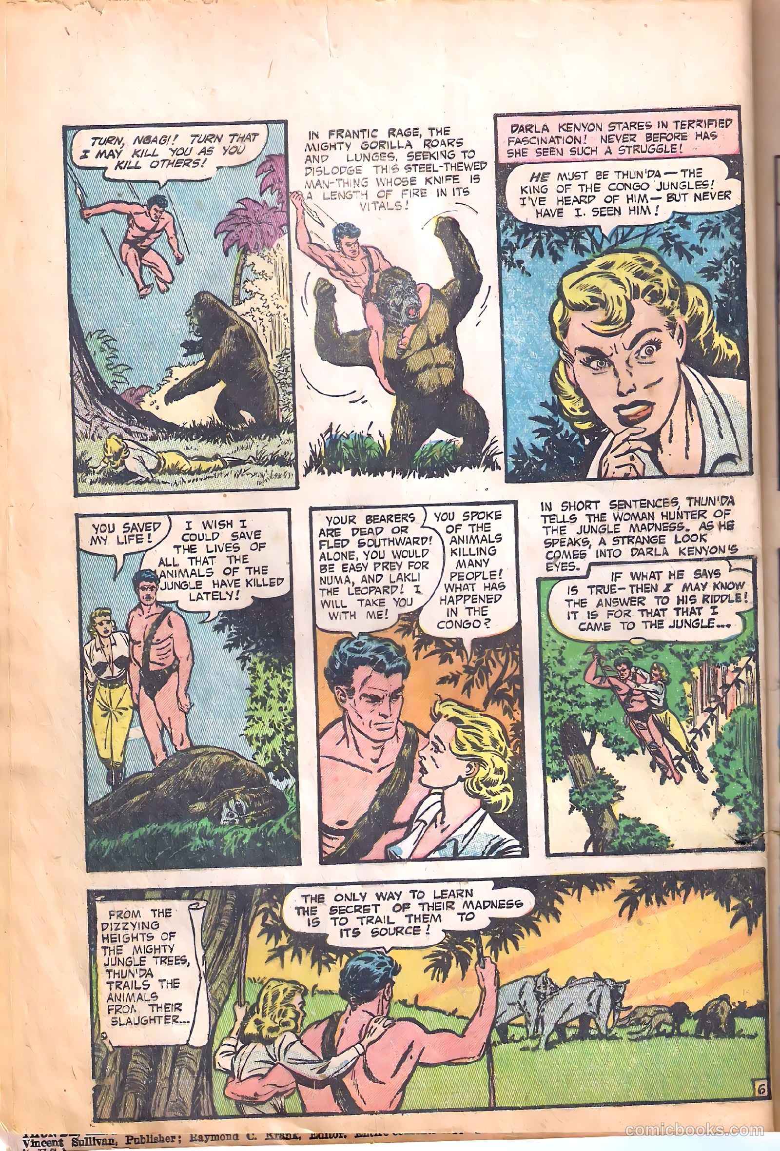 Thun'da, King of the Congo #4 (1953) — page 8 of 36