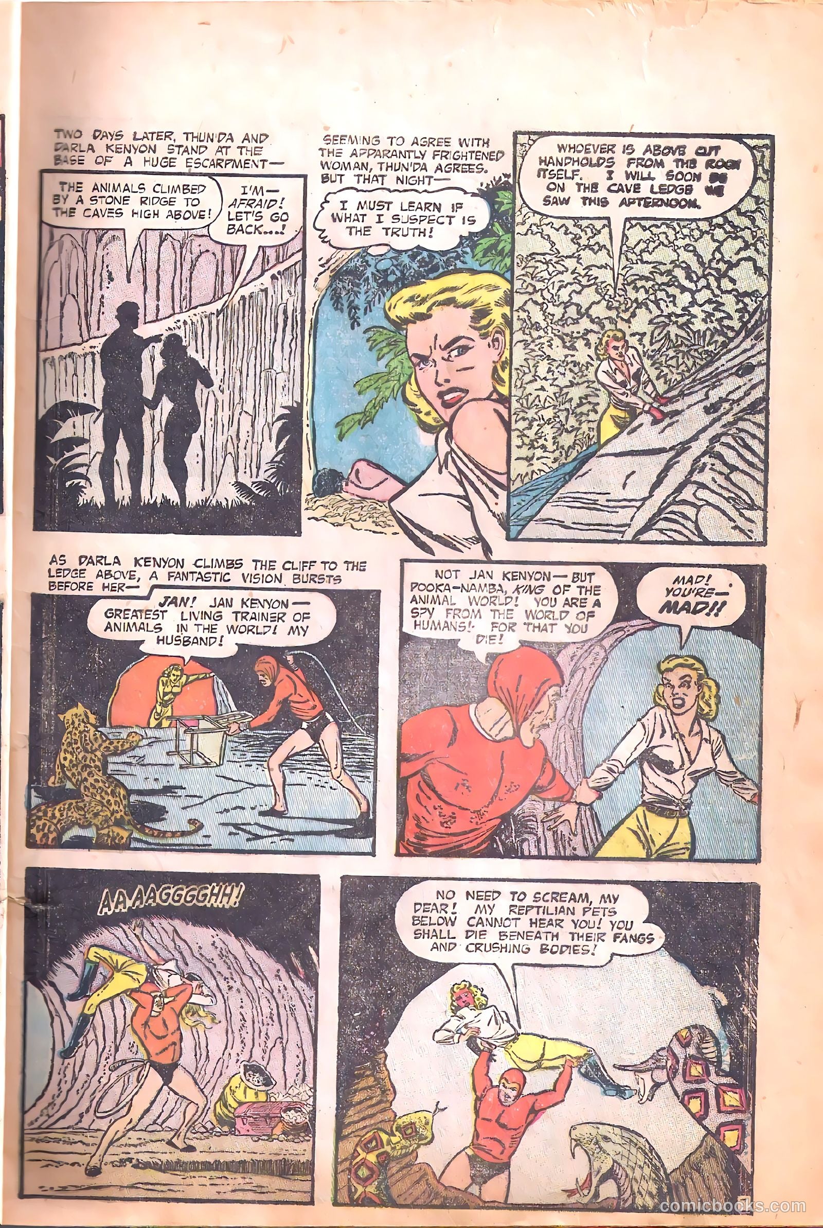 Thun'da, King of the Congo #4 (1953) — page 9 of 36