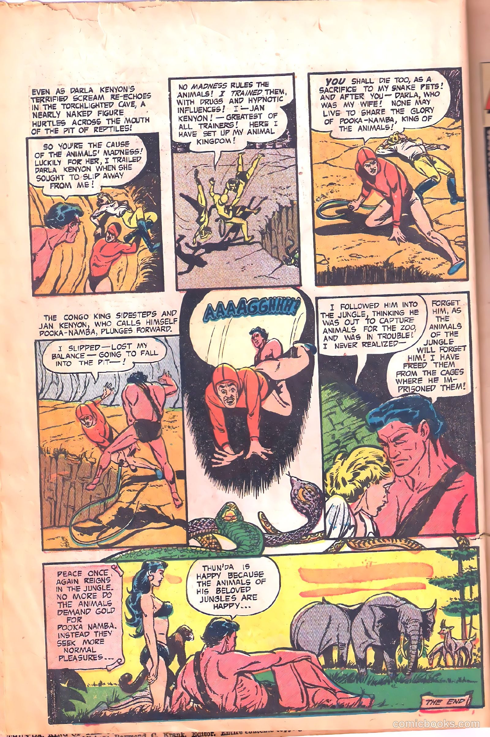 Thun'da, King of the Congo #4 (1953) — page 10 of 36