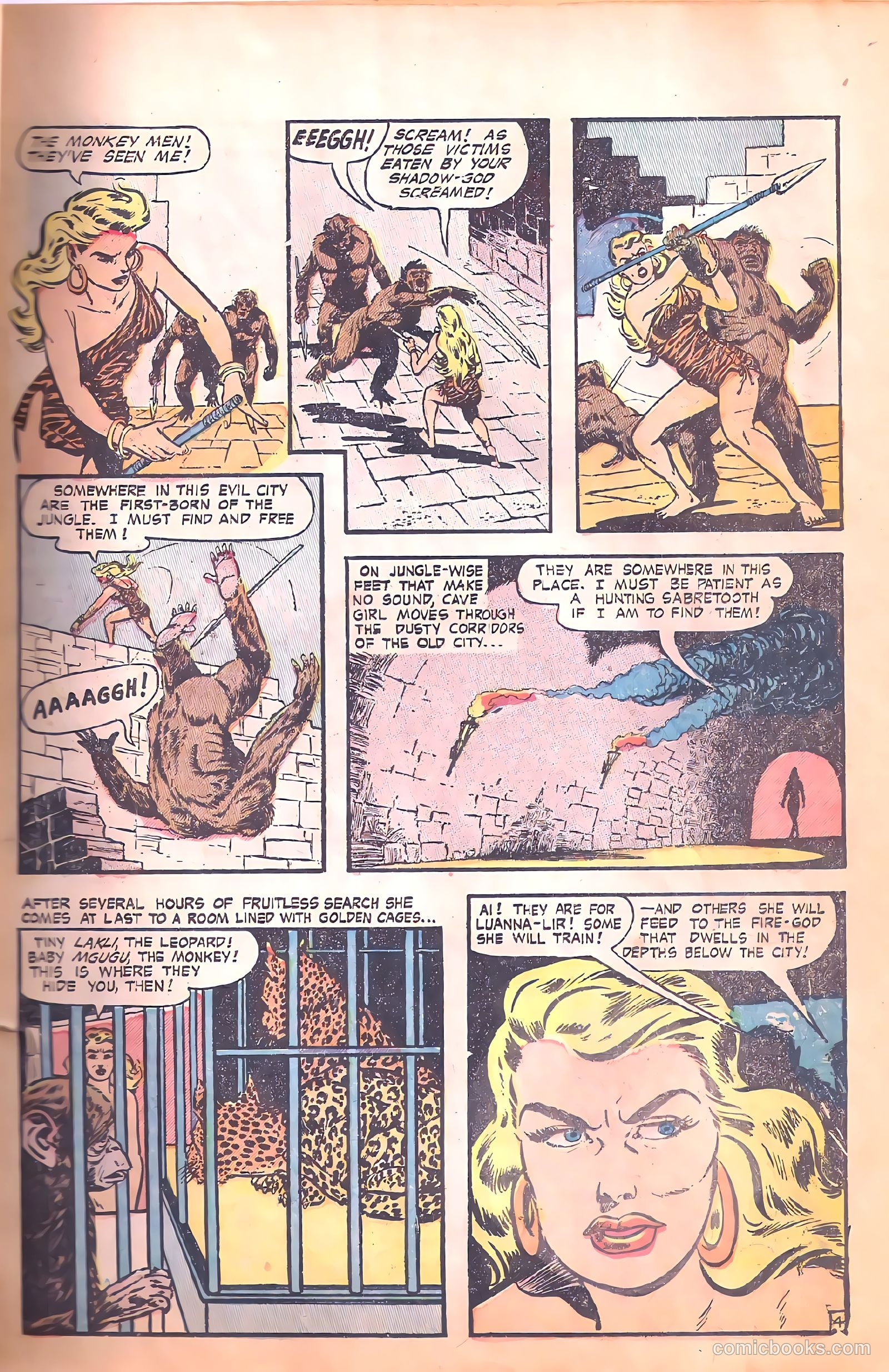 Thun'da, King of the Congo #4 (1953) — page 23 of 36