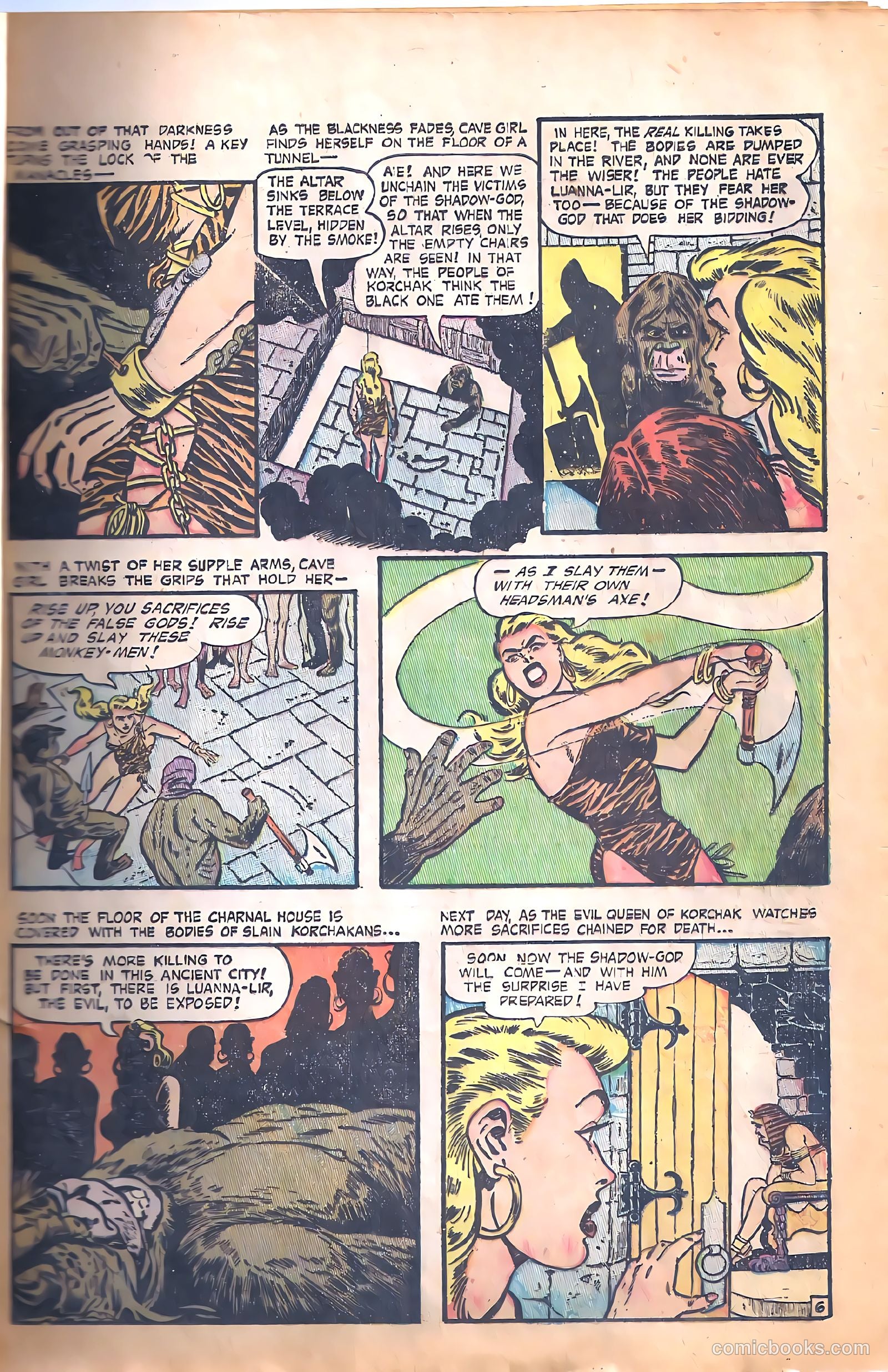 Thun'da, King of the Congo #4 (1953) — page 25 of 36