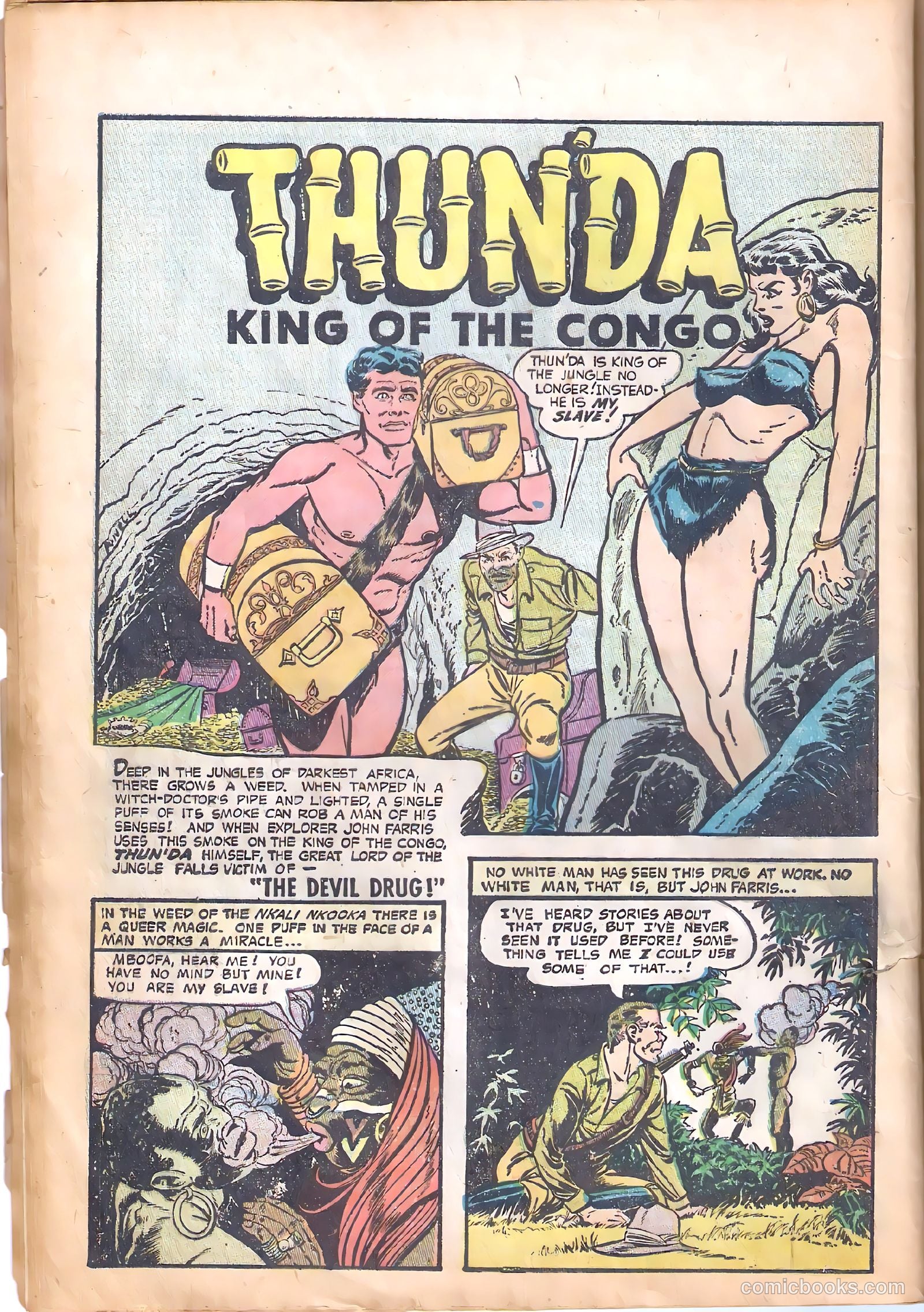 Thun'da, King of the Congo #4 (1953) — page 28 of 36