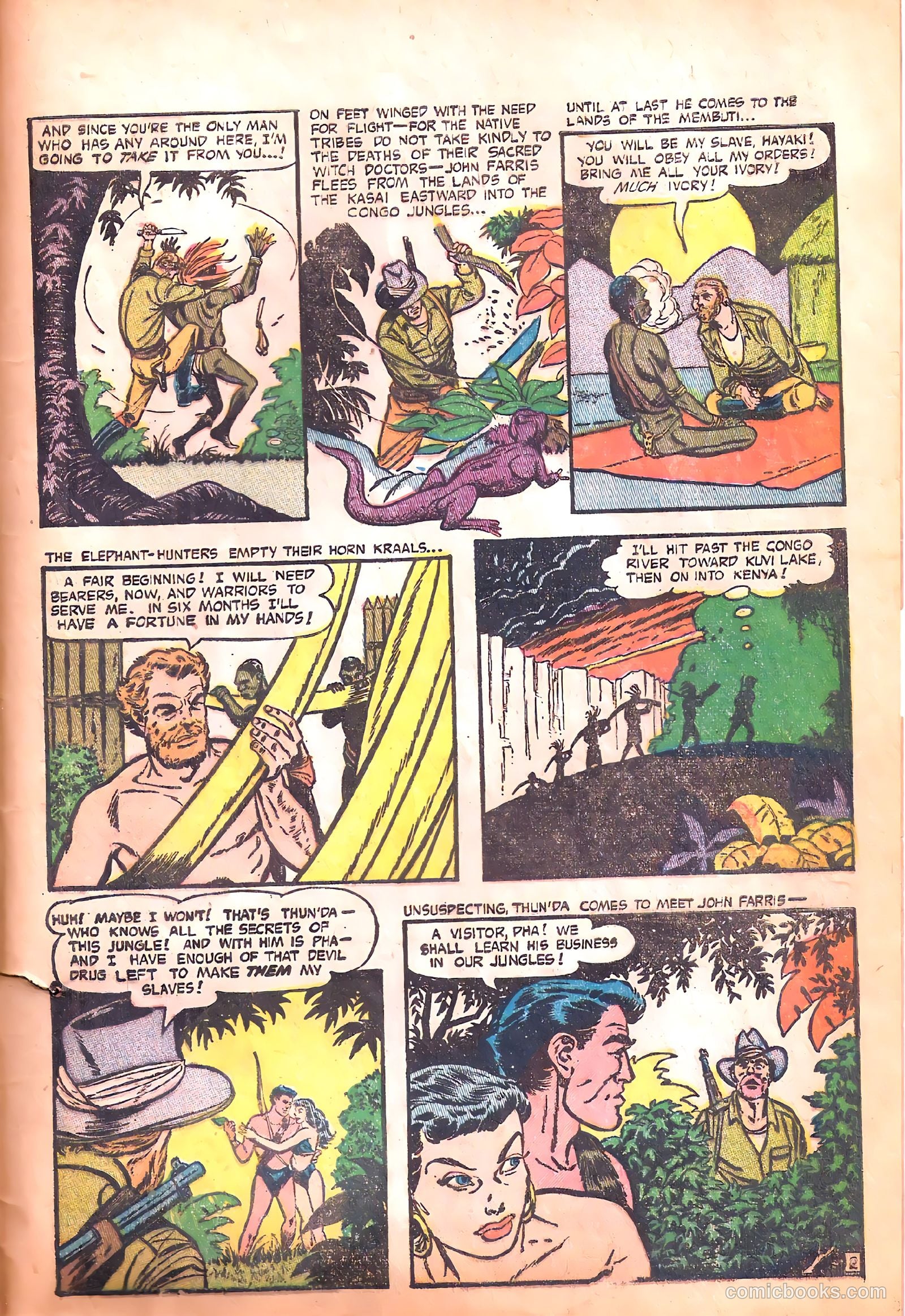 Thun'da, King of the Congo #4 (1953) — page 29 of 36