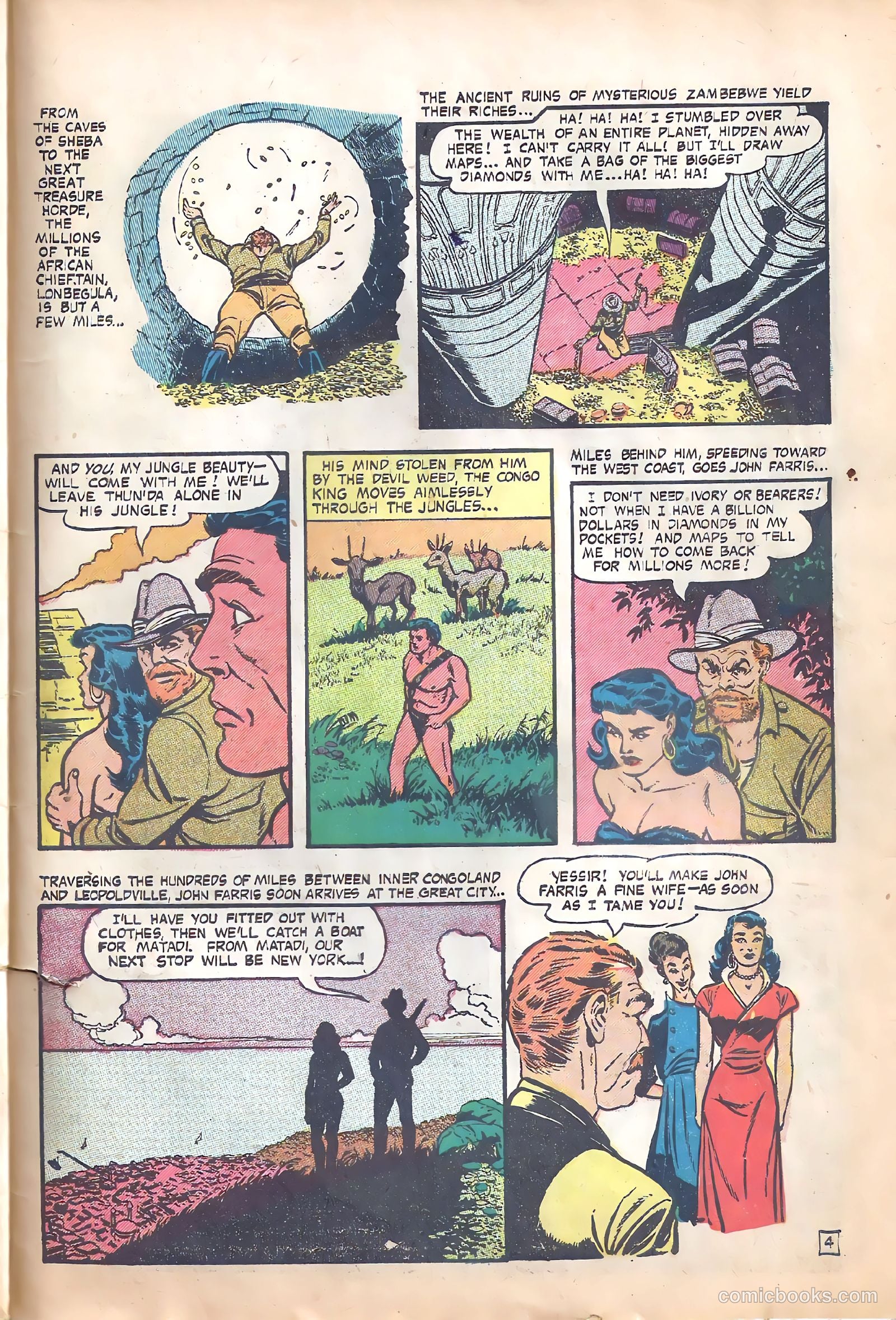 Thun'da, King of the Congo #4 (1953) — page 31 of 36