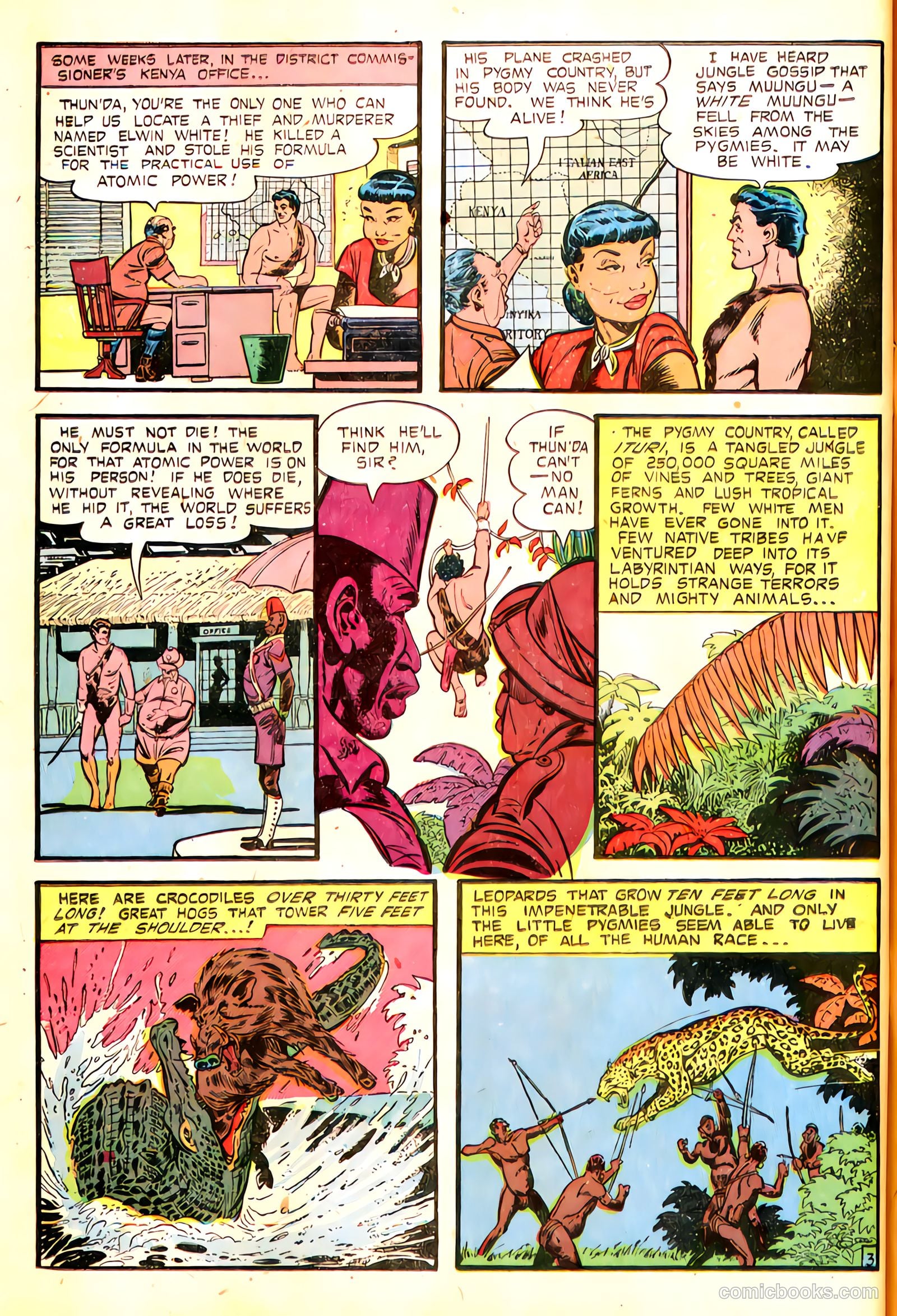 Thun'da, King of the Congo #5 (1953) — page 14 of 36